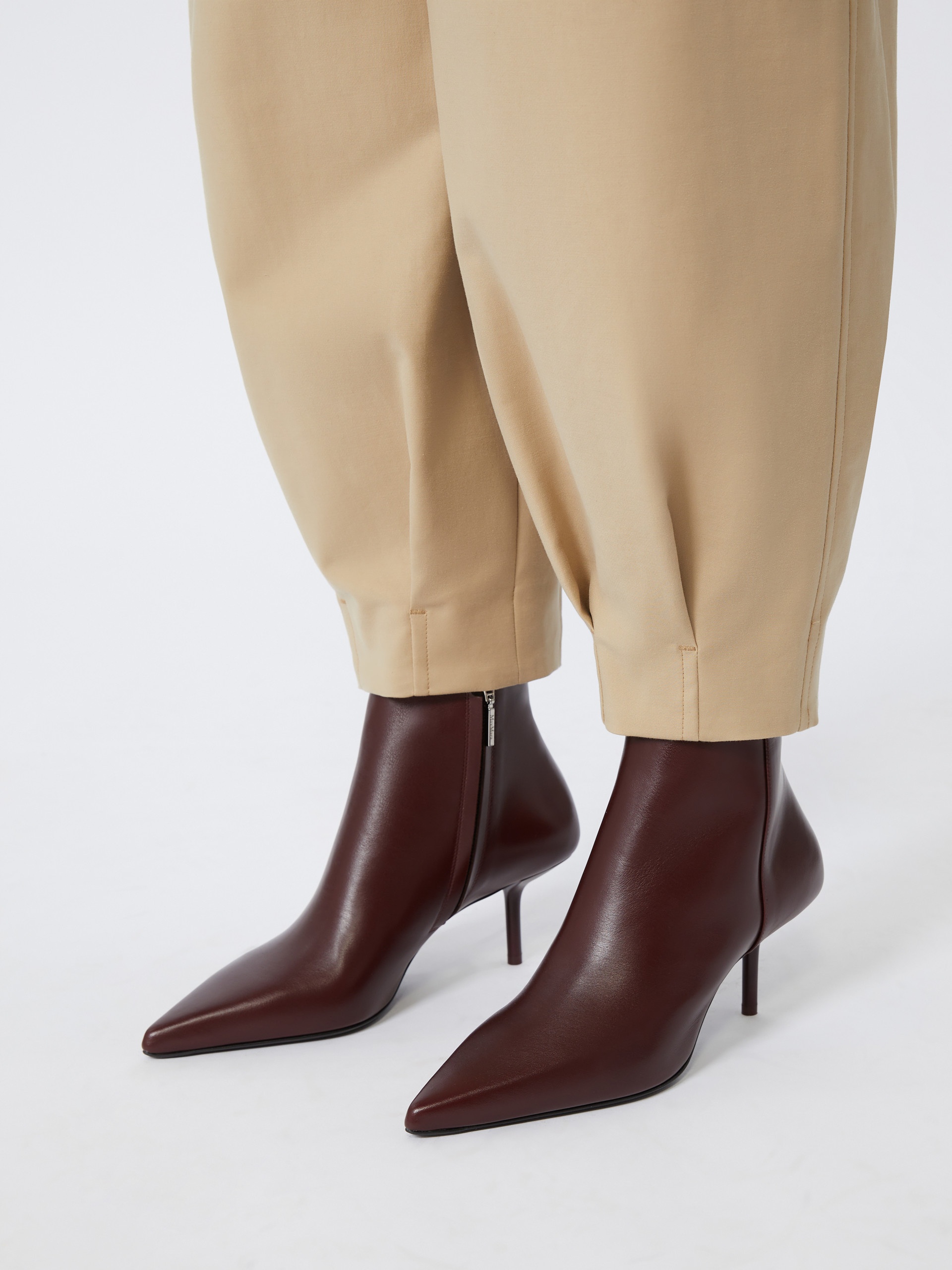 LIGHTBOOTIE Leather ankle boots with zip - 7