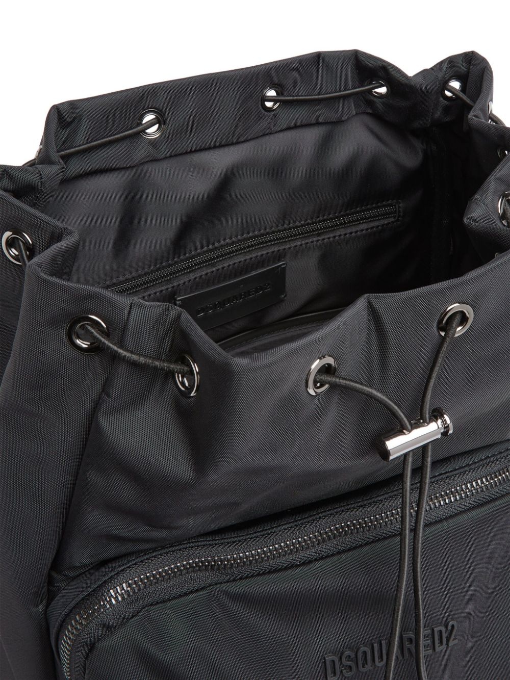 logo-embossed backpack - 4