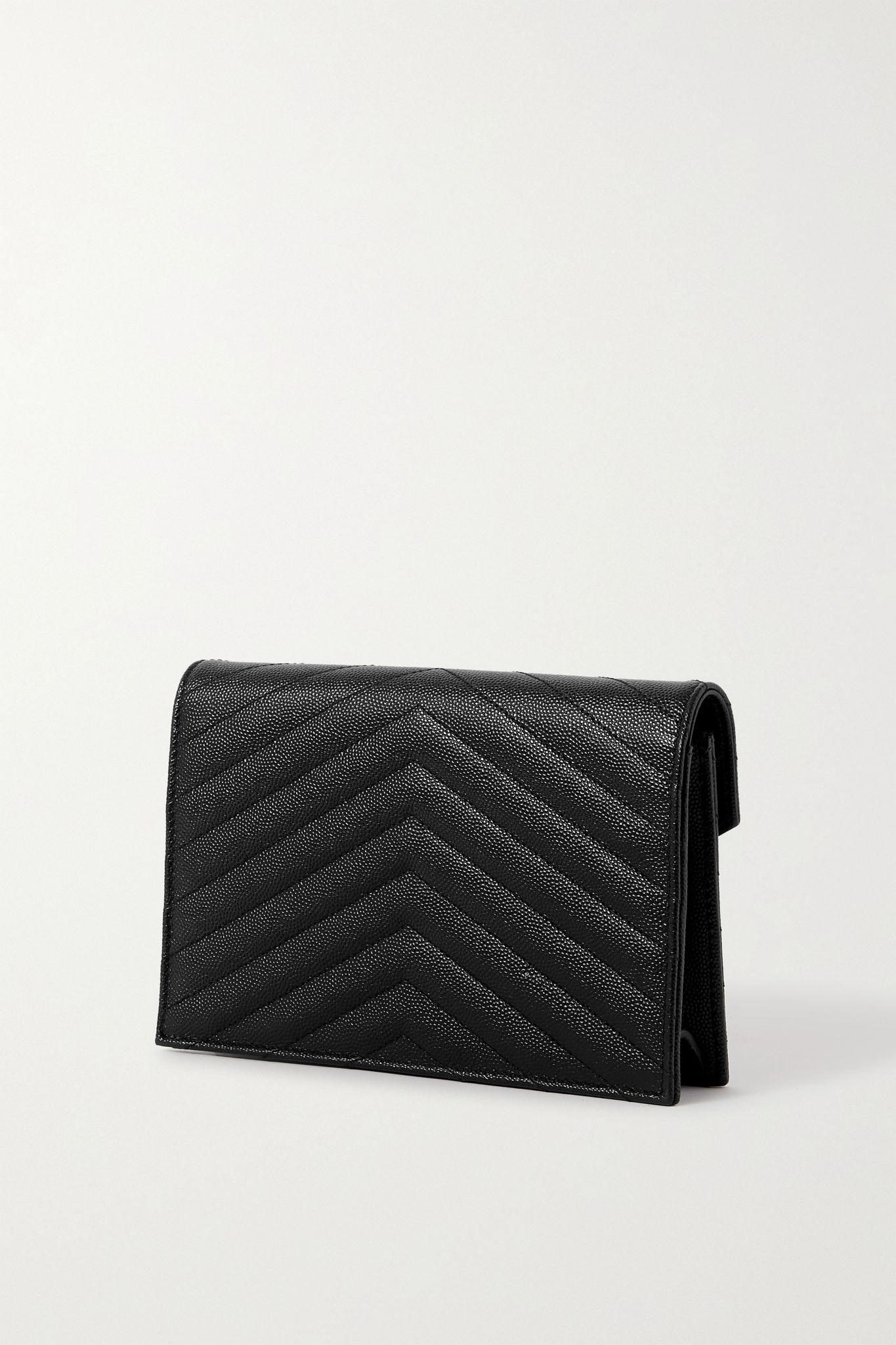 Envelope textured-leather shoulder bag - 3