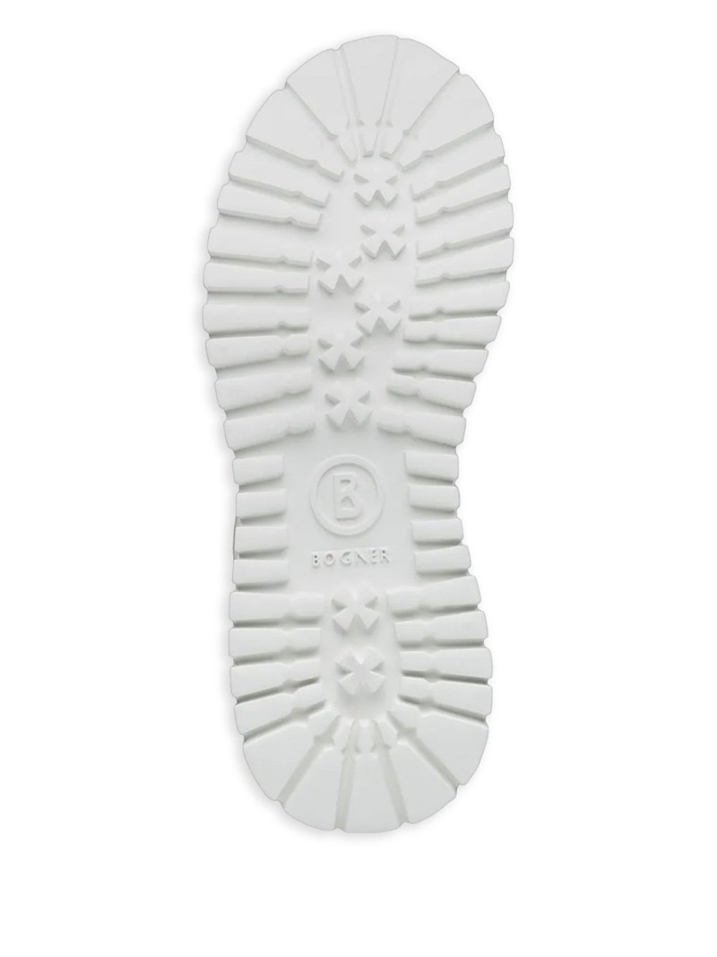 shearling panelled sneakers 3