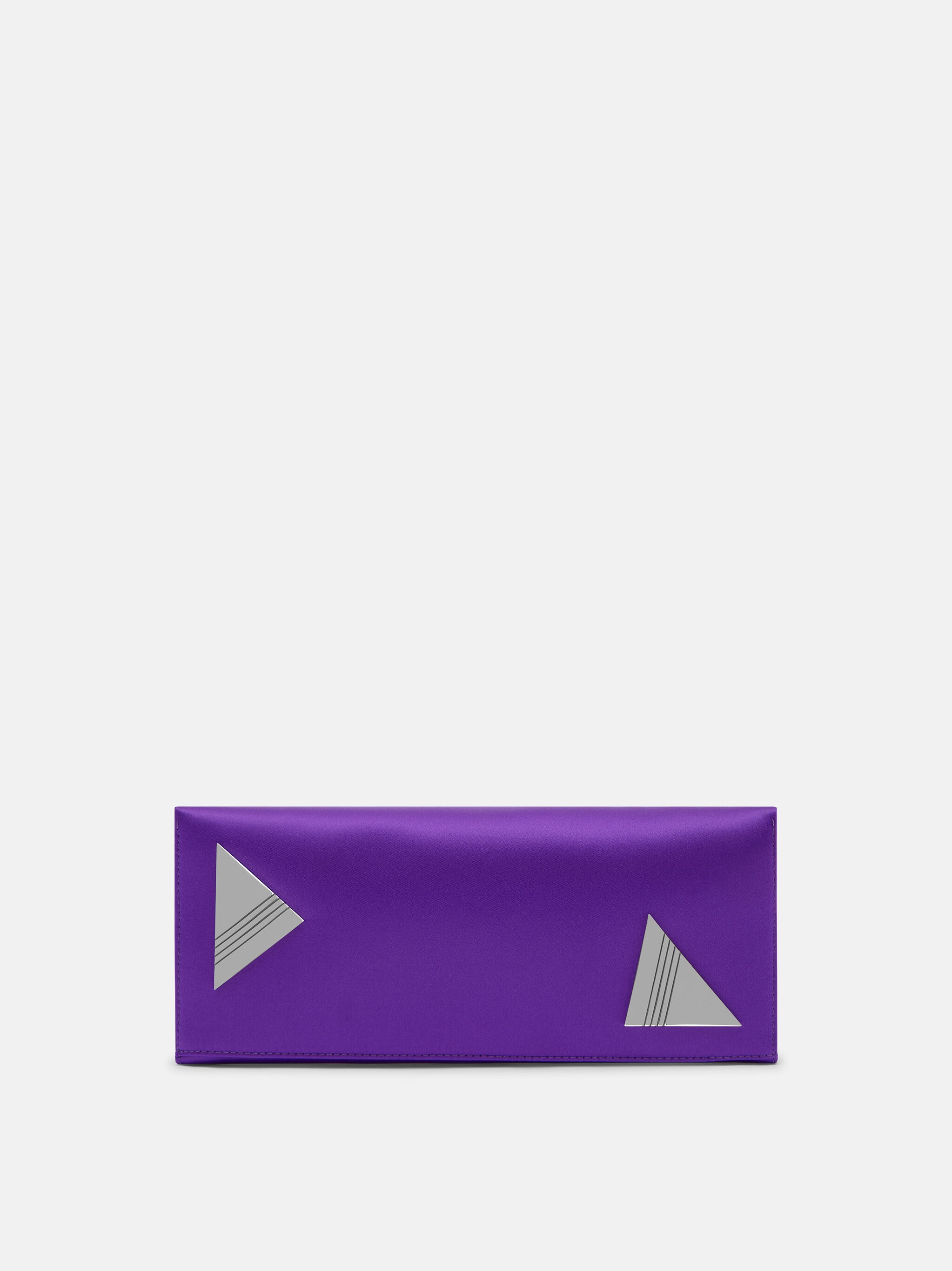 ''8.30PM'' VIOLET OVERSIZED CLUTCH - 4