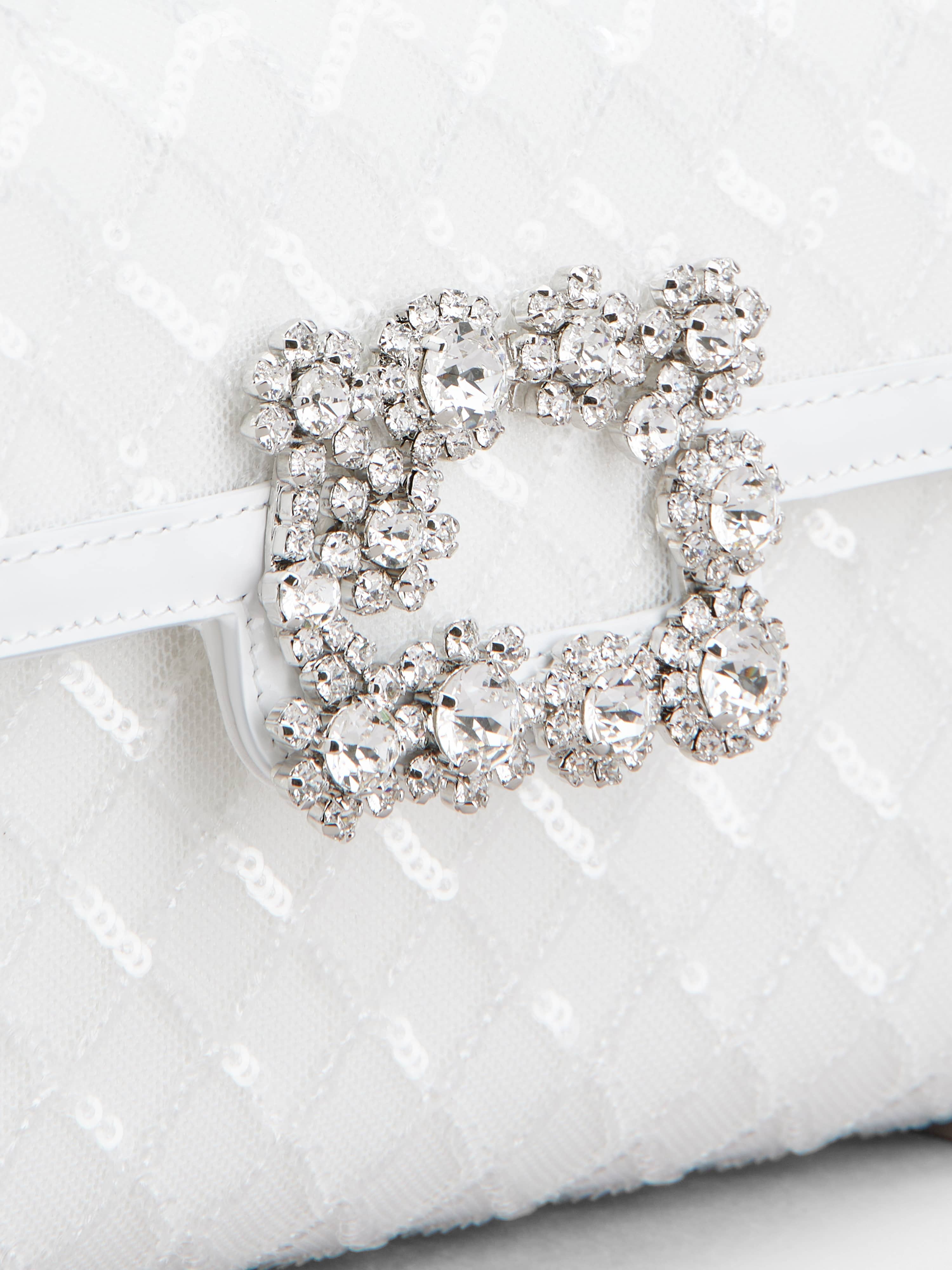Jewel Efflorescence Mini Bag with sequins - 7