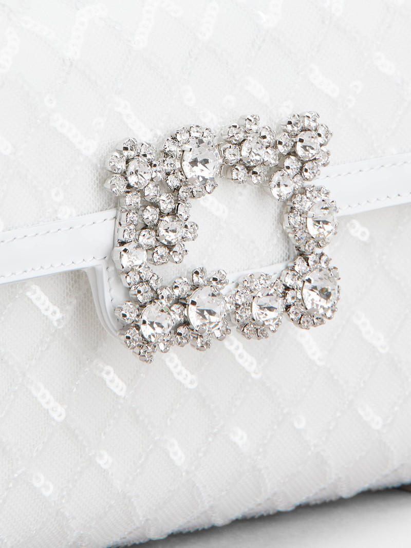 Jewel Efflorescence Mini Bag with sequins 7