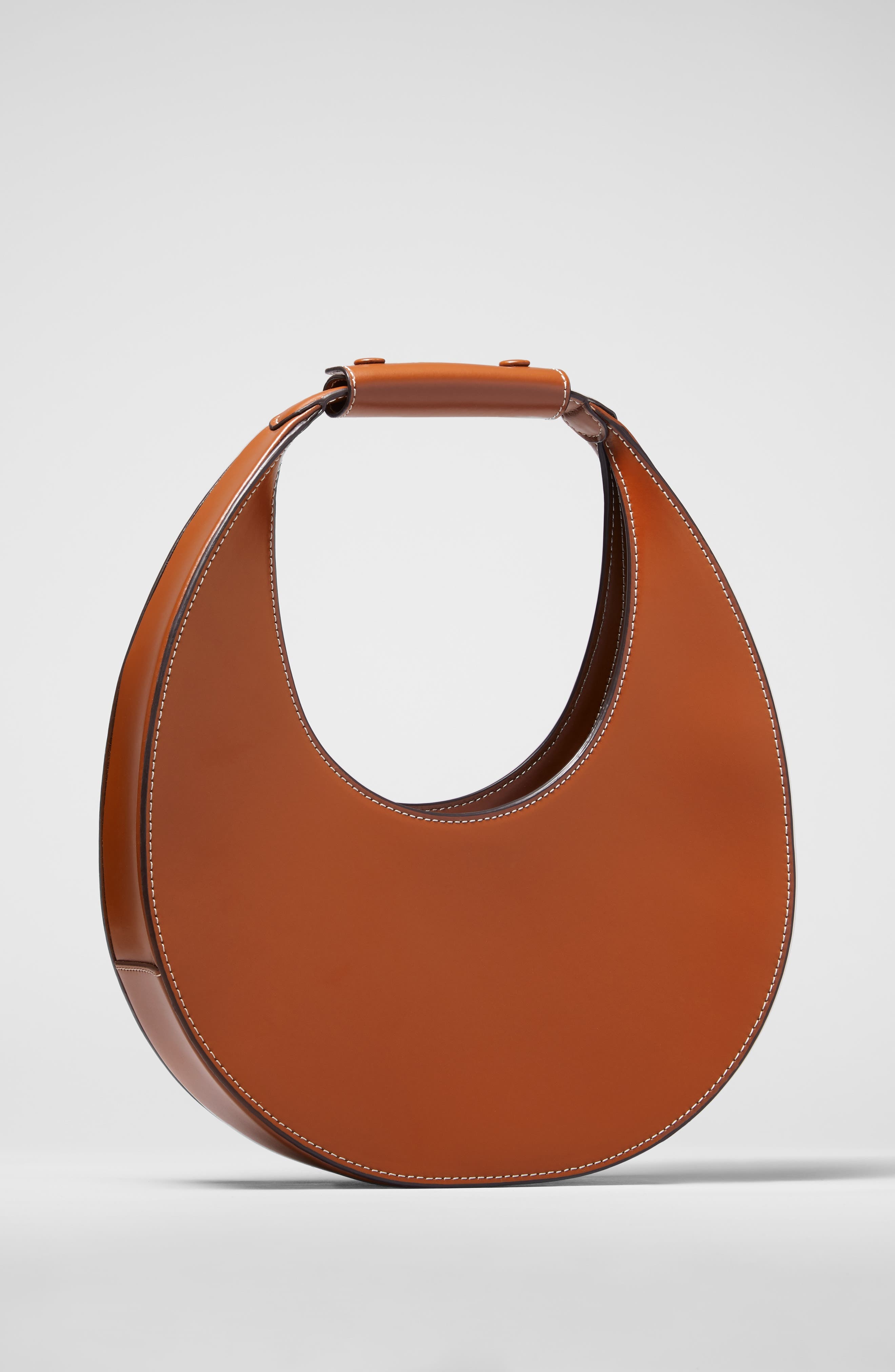 Leather Moon Bag - 7