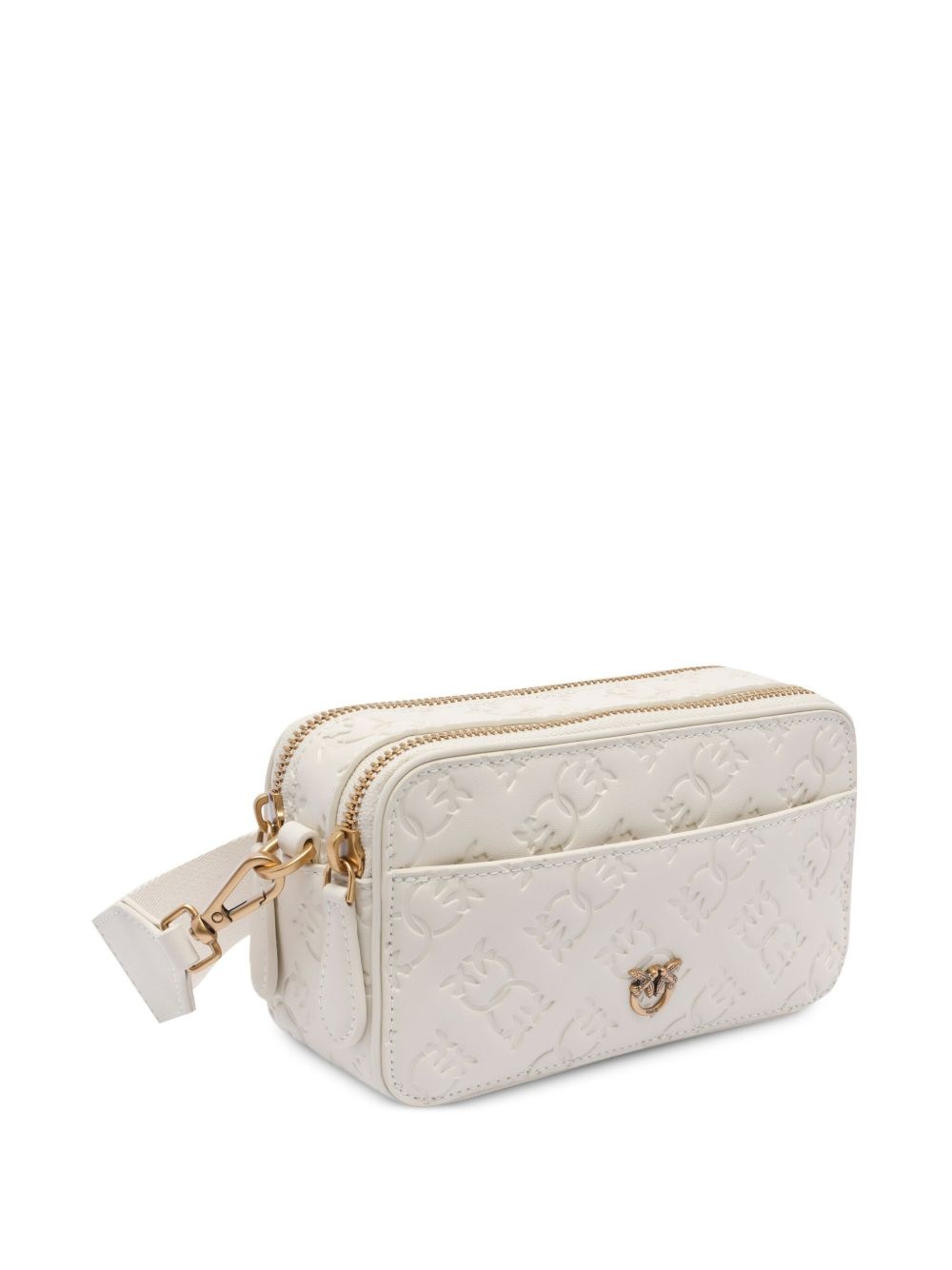 logo-embossed camera bag - 3