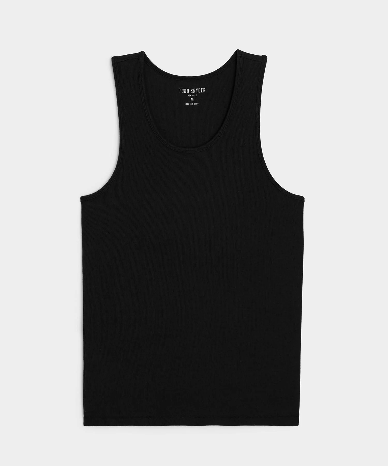 Slim Ribbed Tank - 1