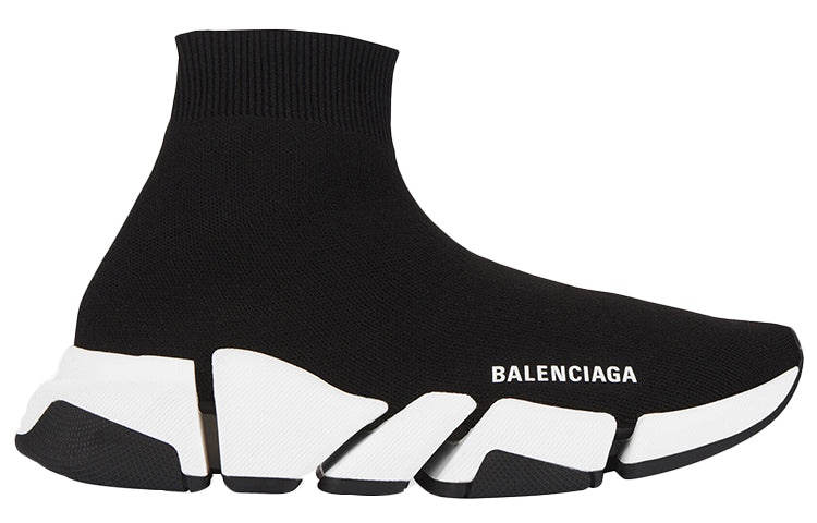 Balenciaga Speed 2.0 Sneaker 'Black White' 617239W2DB21015 - 2
