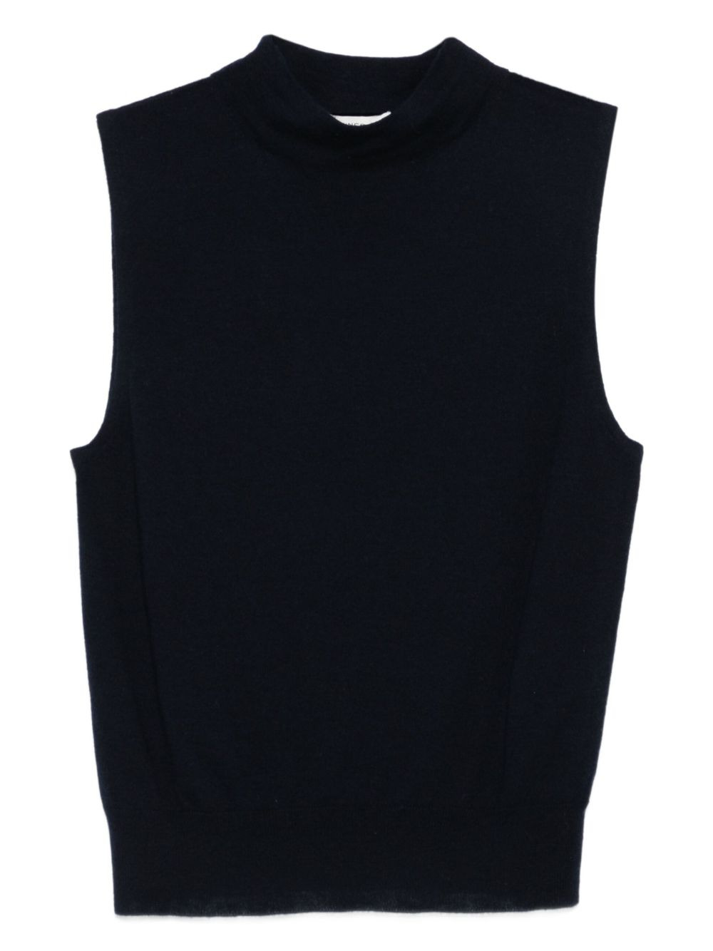 high-neck sleeveless top - 1