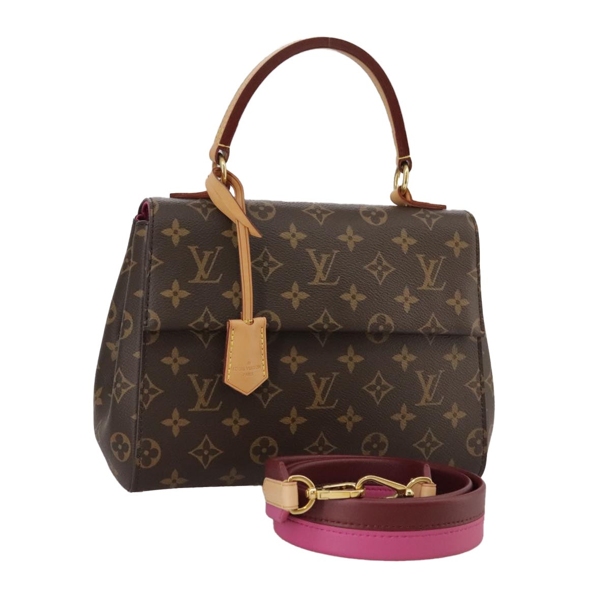 Louis Vuitton LOUIS VUITTON Monogram Cluny BB Hand Bag M42738