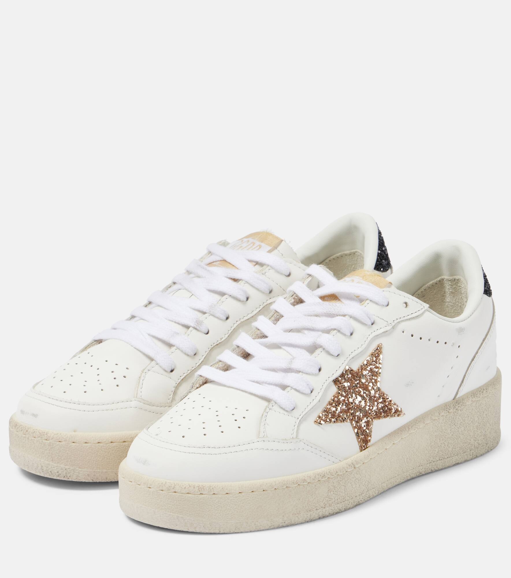Ball Star 2 embellished leather sneakers - 4