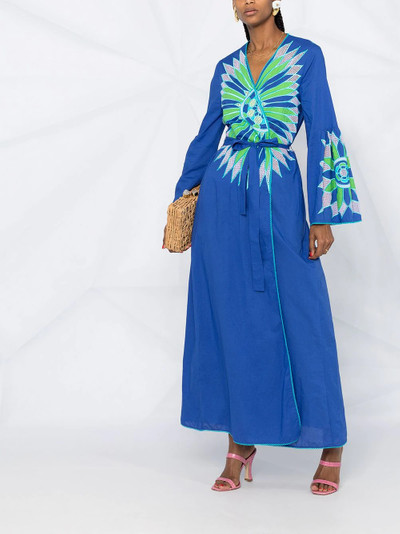 EMILIO PUCCI embroidered kaftan dress outlook