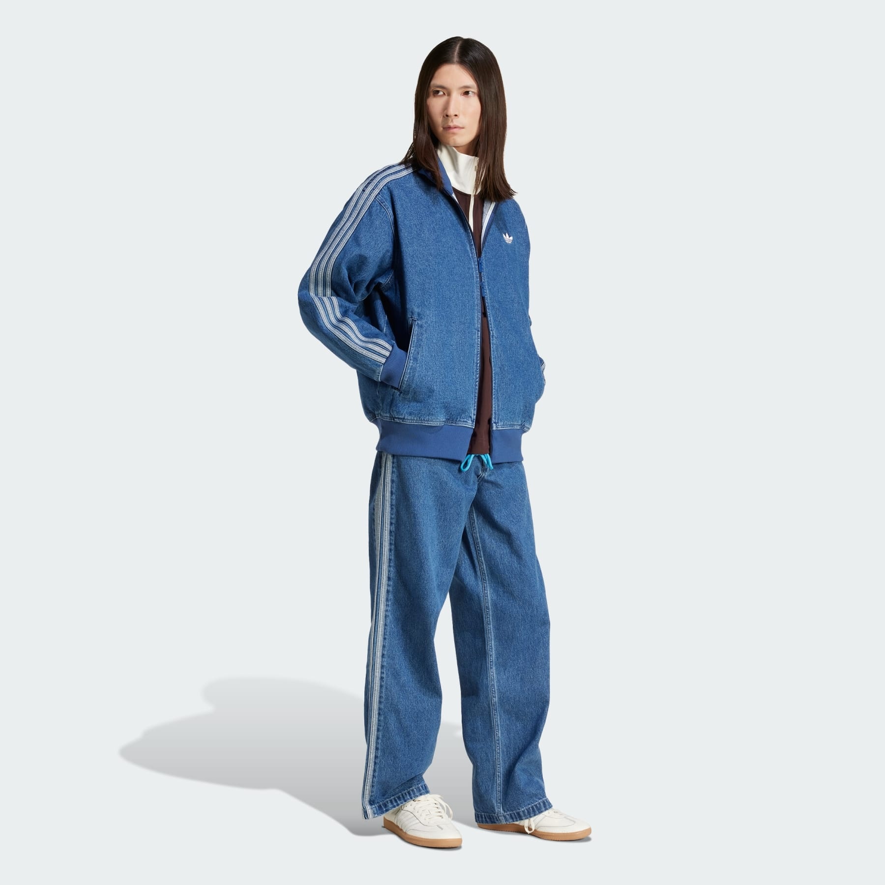 Adicolor Denim Firebird Pants - 4