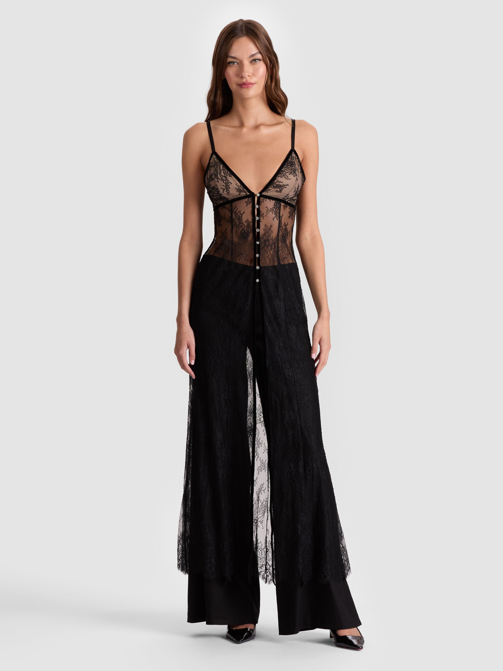 MELODIE LACE MAXI TOP - 2