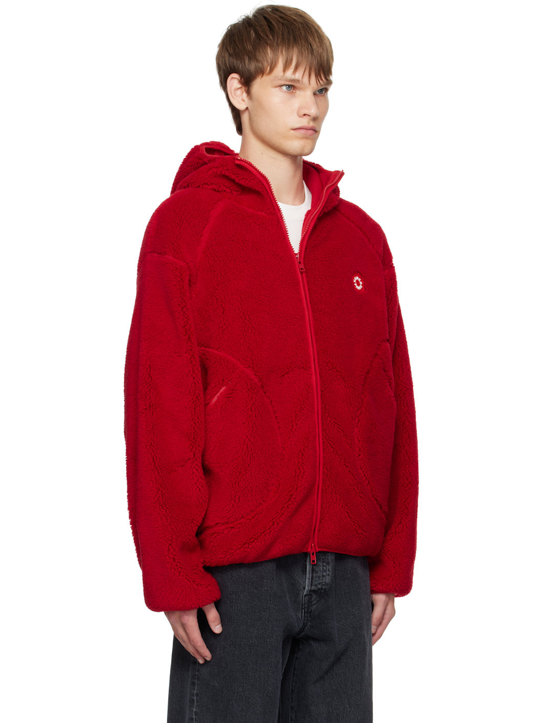 Red Kenzo Paris 'Boke Flower 2.0' Jacket - 2