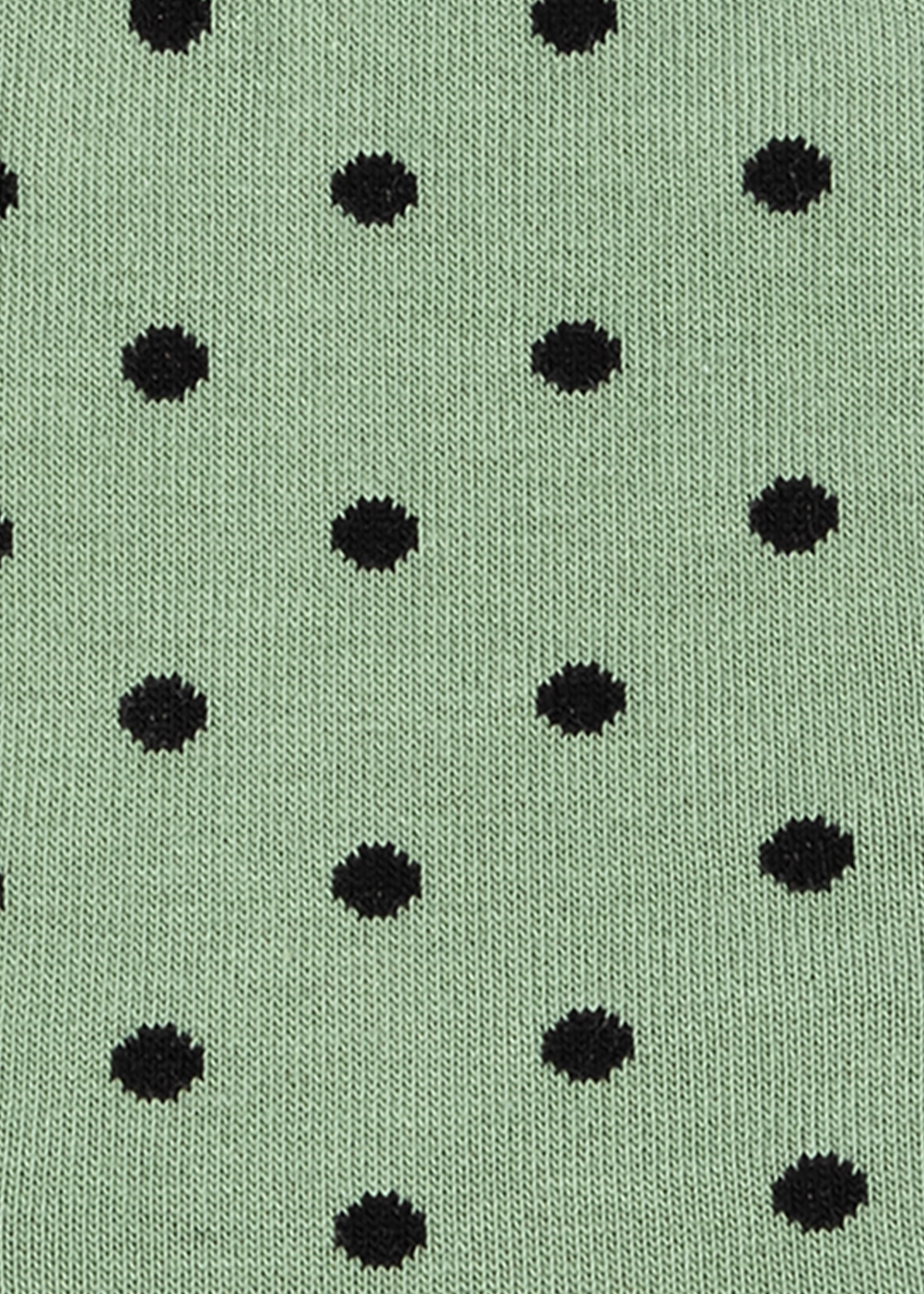 Green Polka Dot Socks - 2