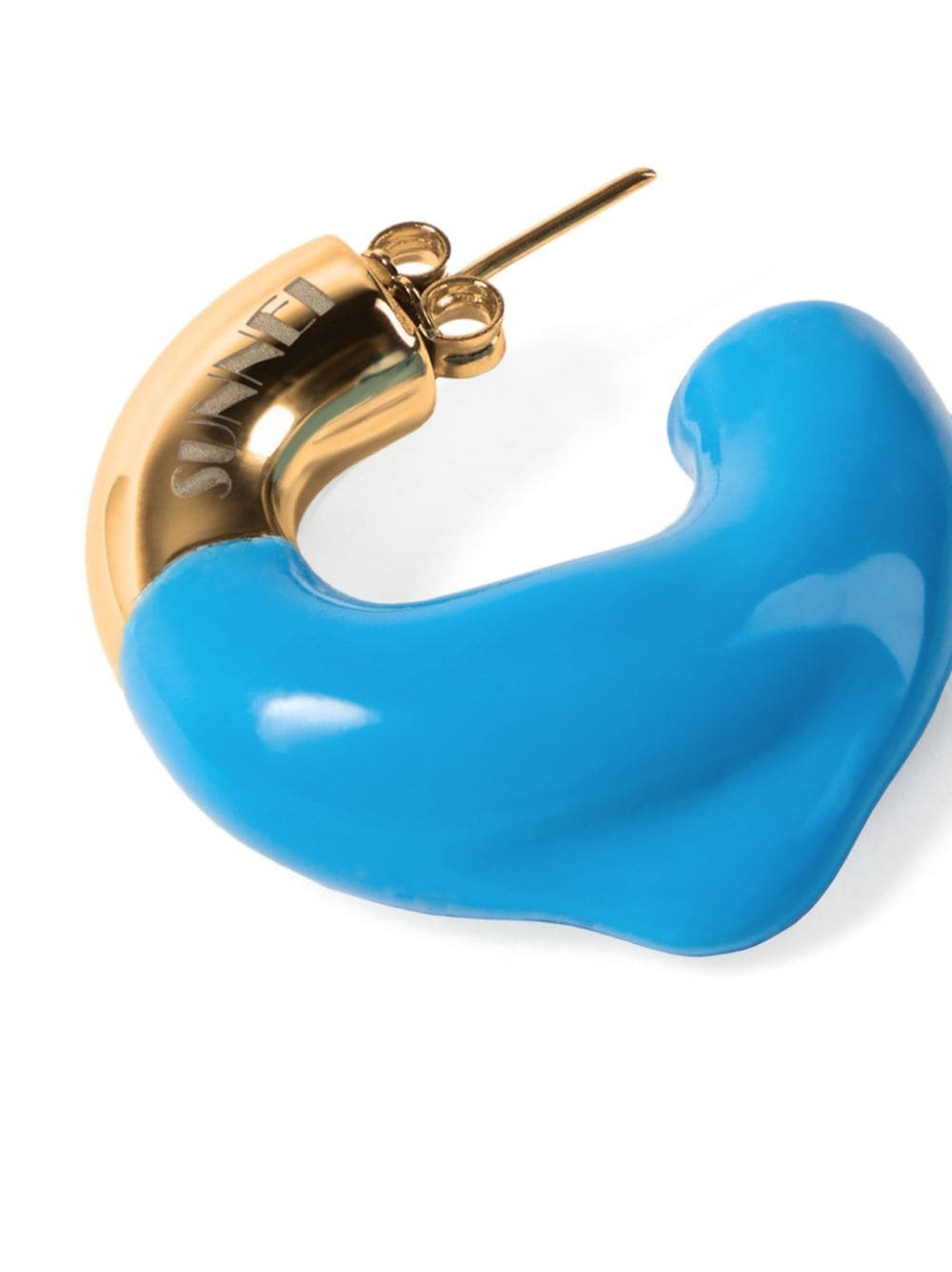 rubberised-detail earrings - 2