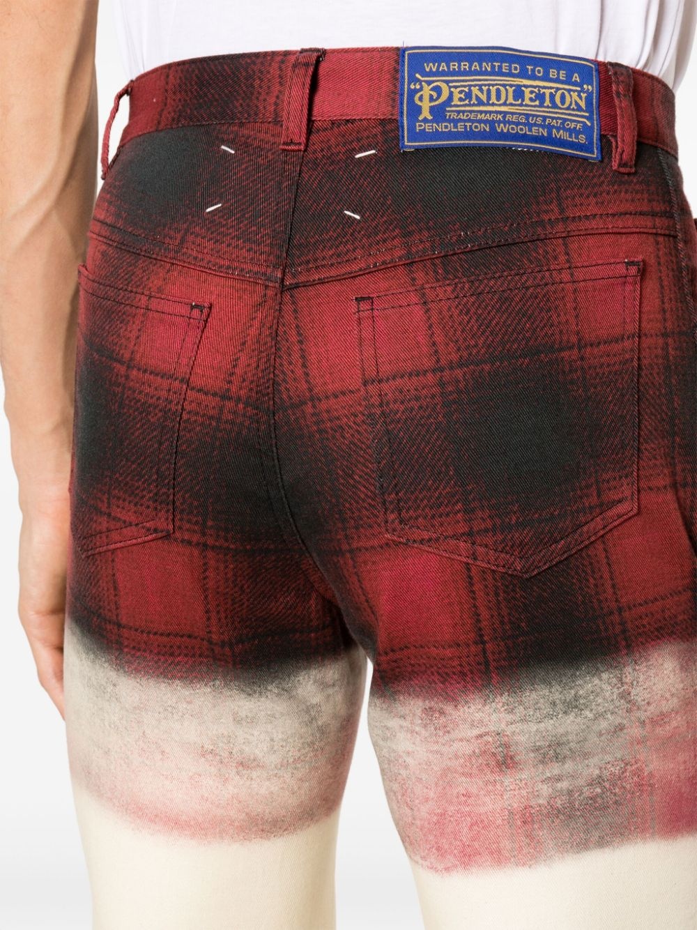 x Pendleton checked skinny jeans - 5