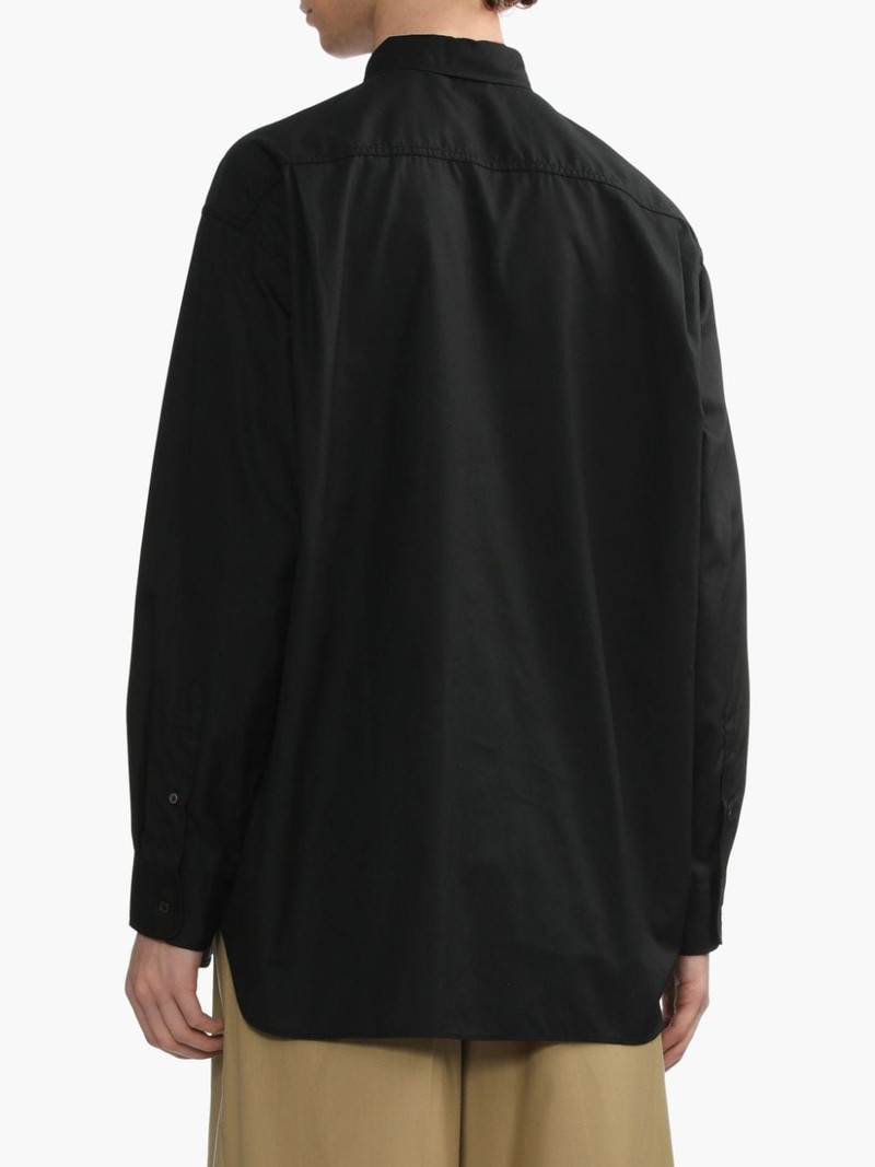 logo-embroidered shirt 4