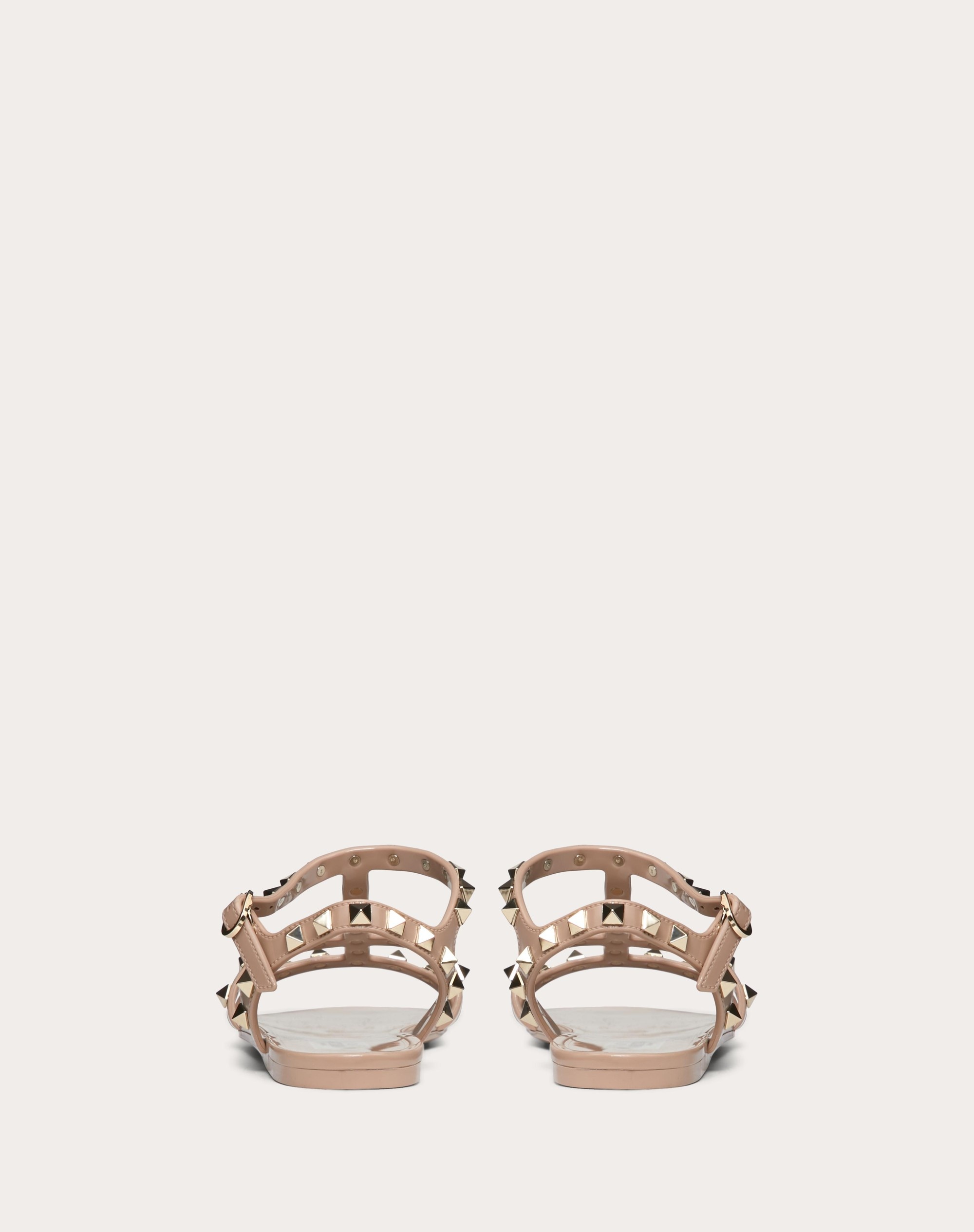 ROCKSTUD FLAT RUBBER SANDAL - 3