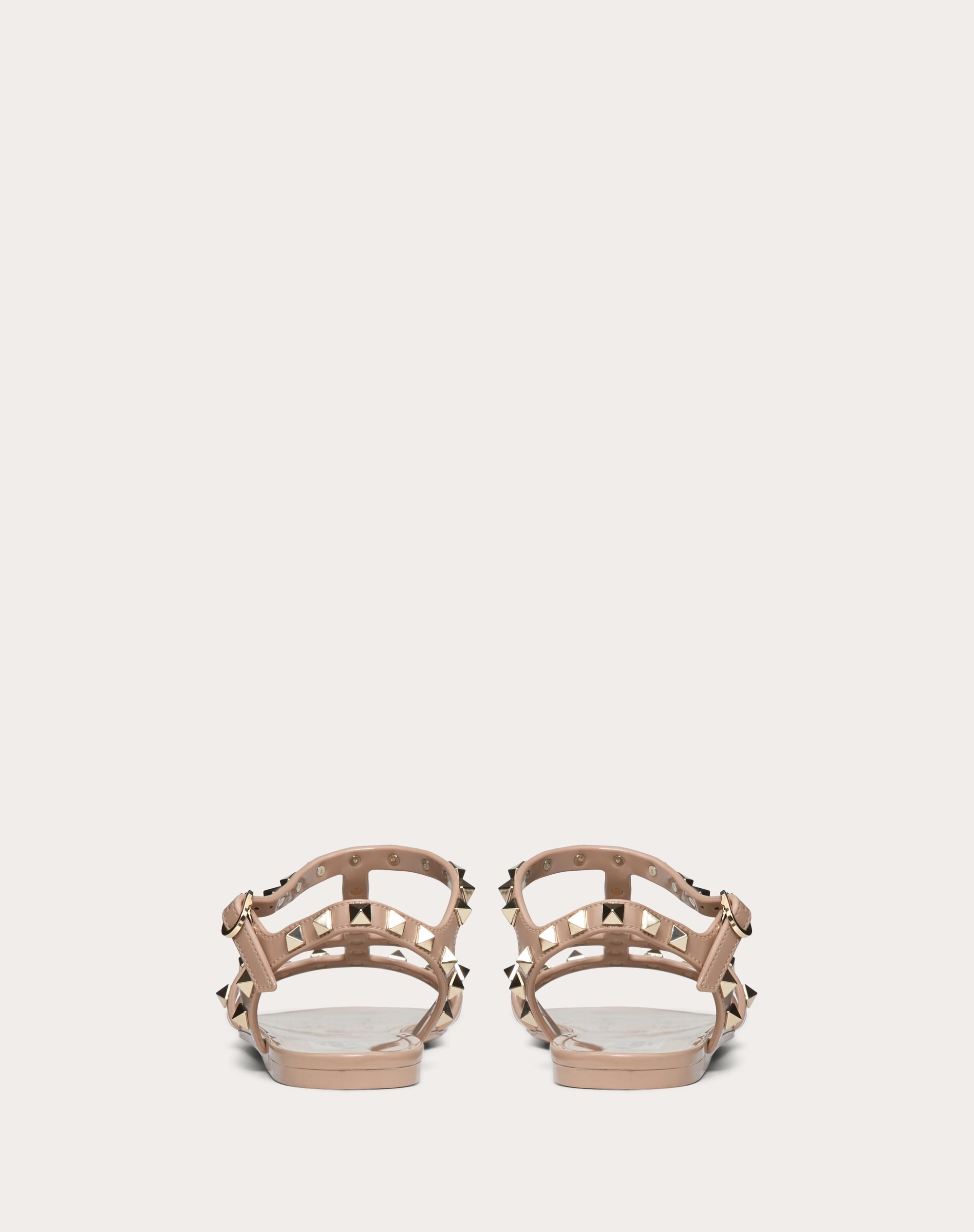 ROCKSTUD FLAT RUBBER SANDAL - 3