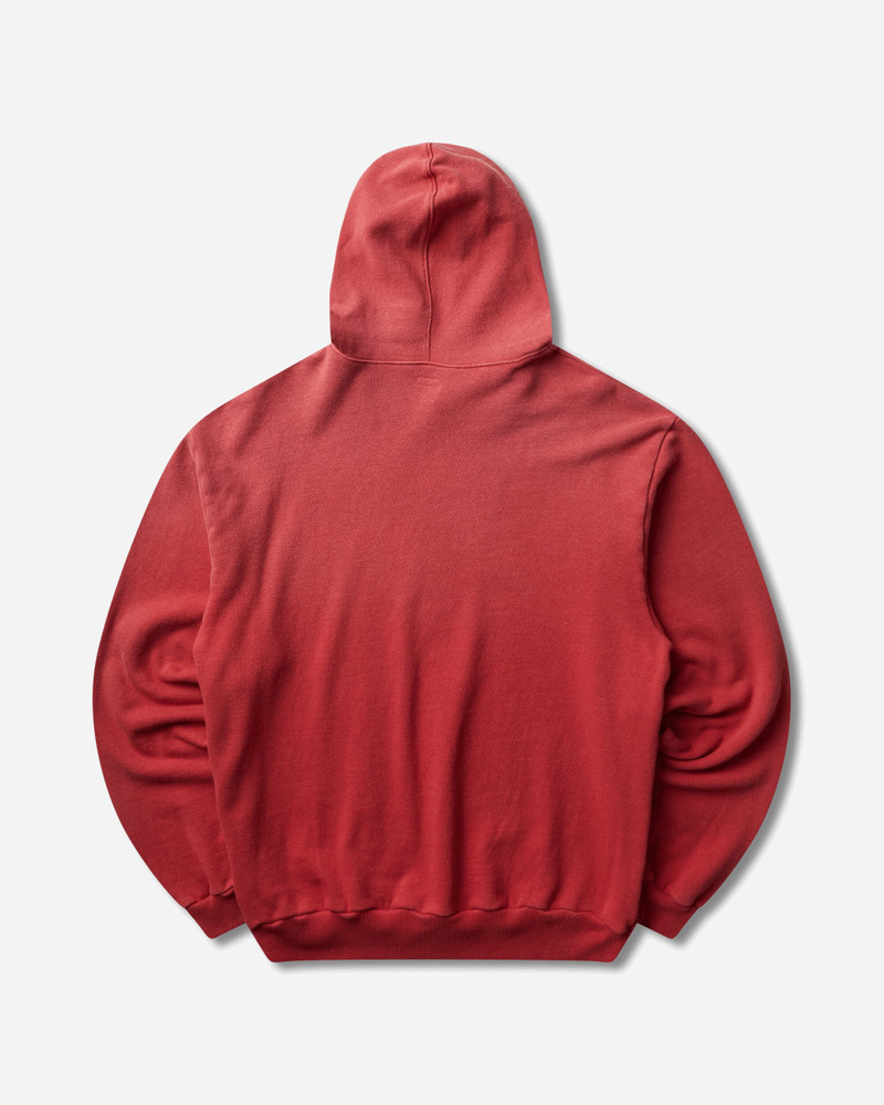 Kapital Men's SWT Knit Hoodie ("P" Bulldog) Red outlook