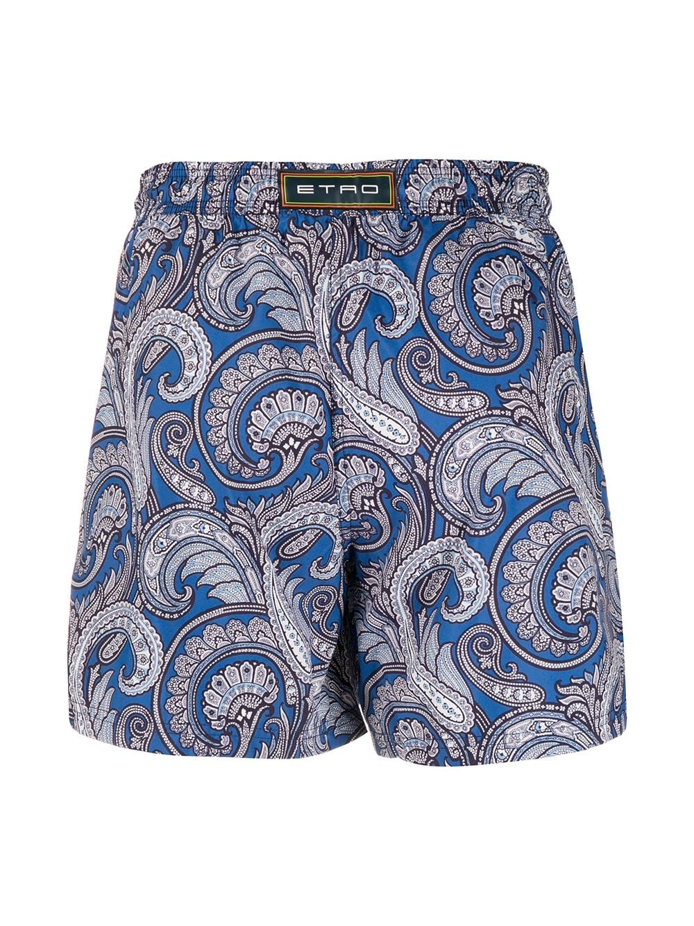 paisley-print swim shorts - 2