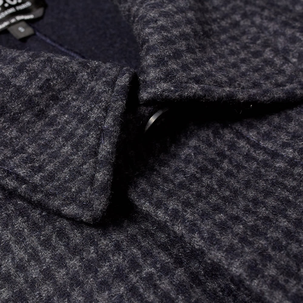 A.P.C. Flynn Houndstooth Wool Mac - 3