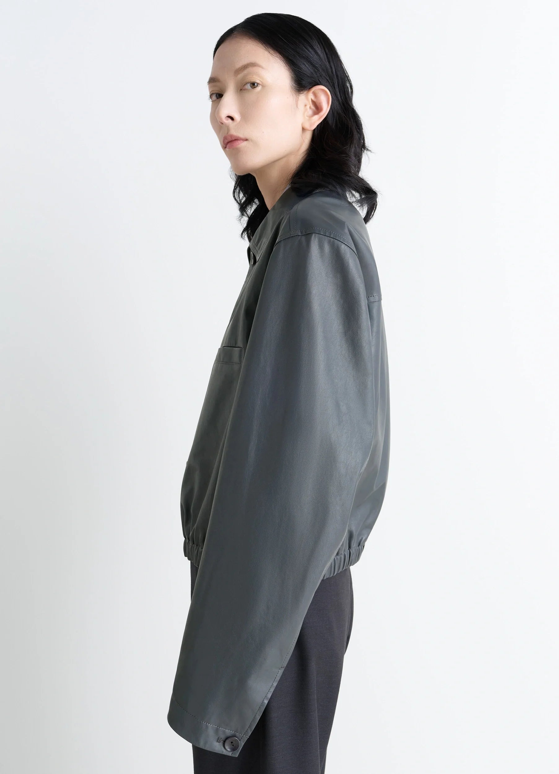 SOFT LEATHER BLOUSON - 6