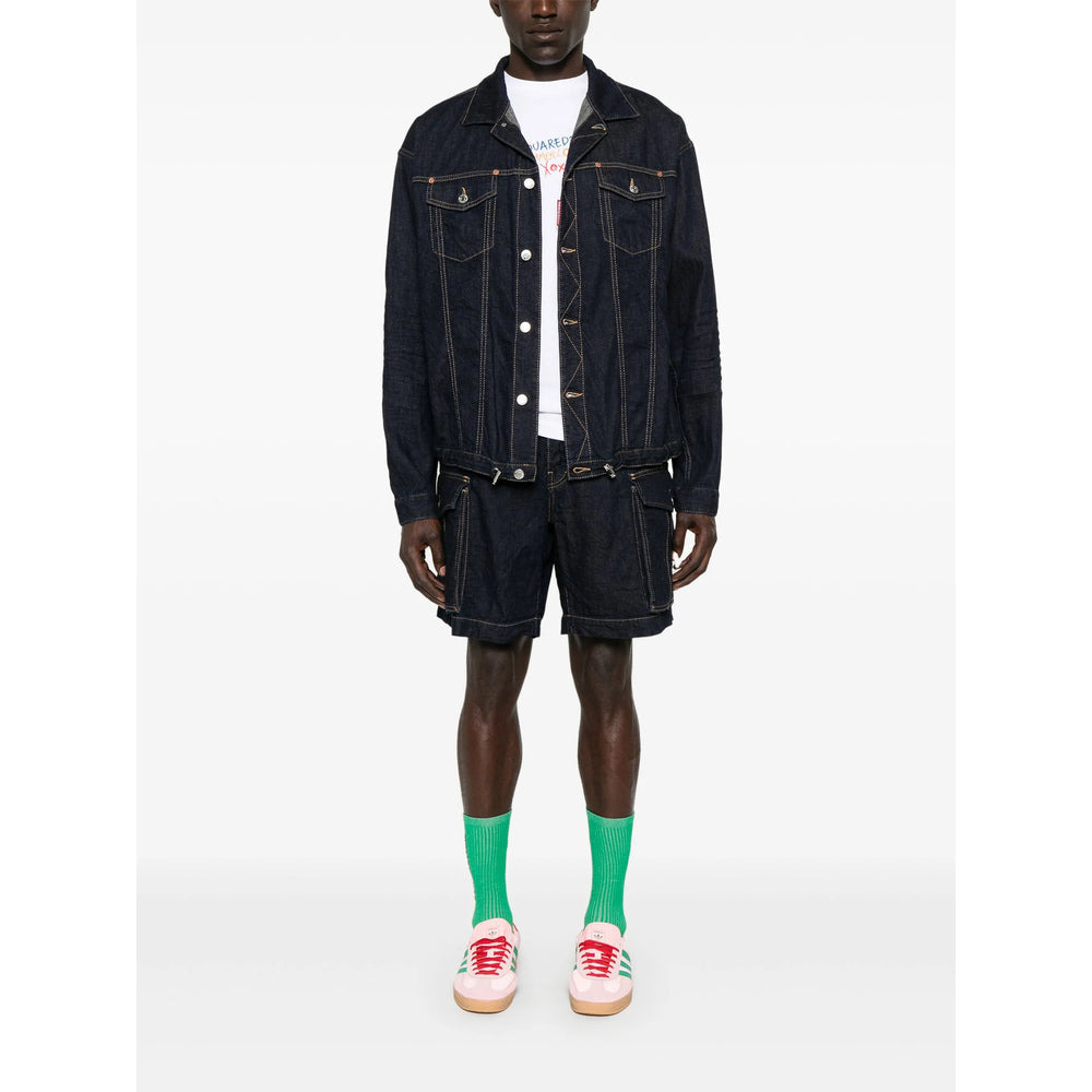 Dsquared2 Blue Shorts - Denim Shorts Men - 4