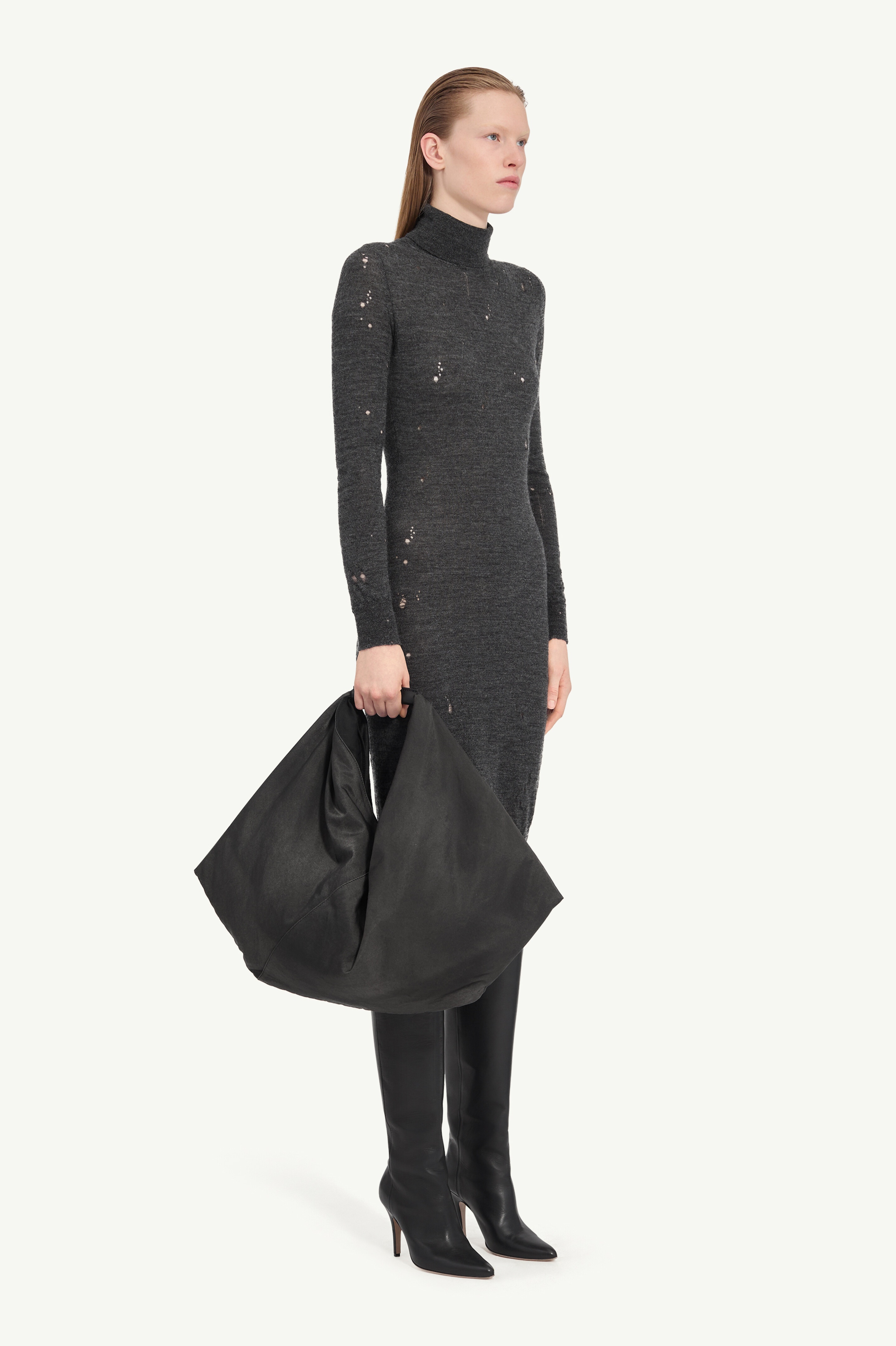 Turtleneck dress - 3