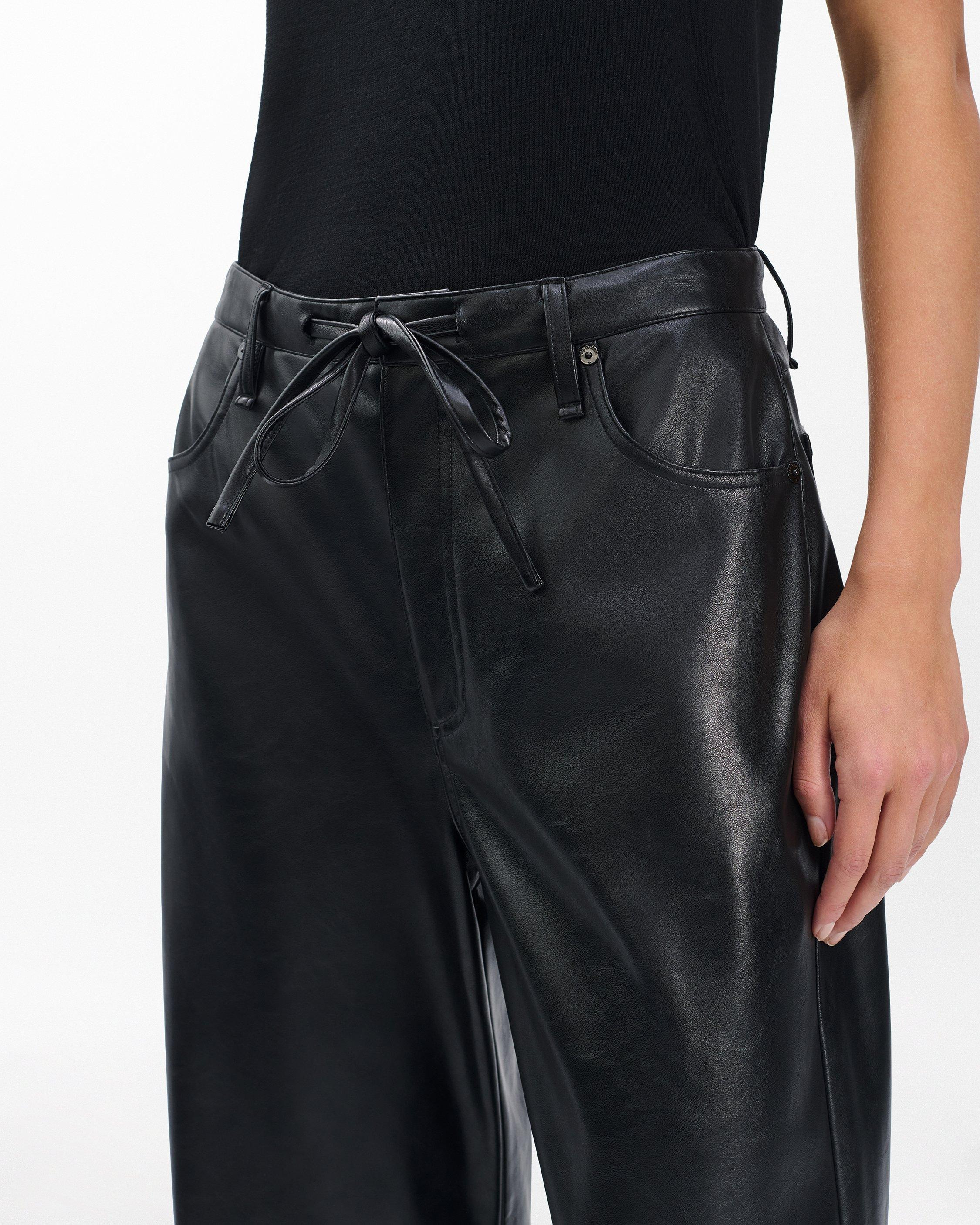 Phoebe Faux Leather Pants - 5
