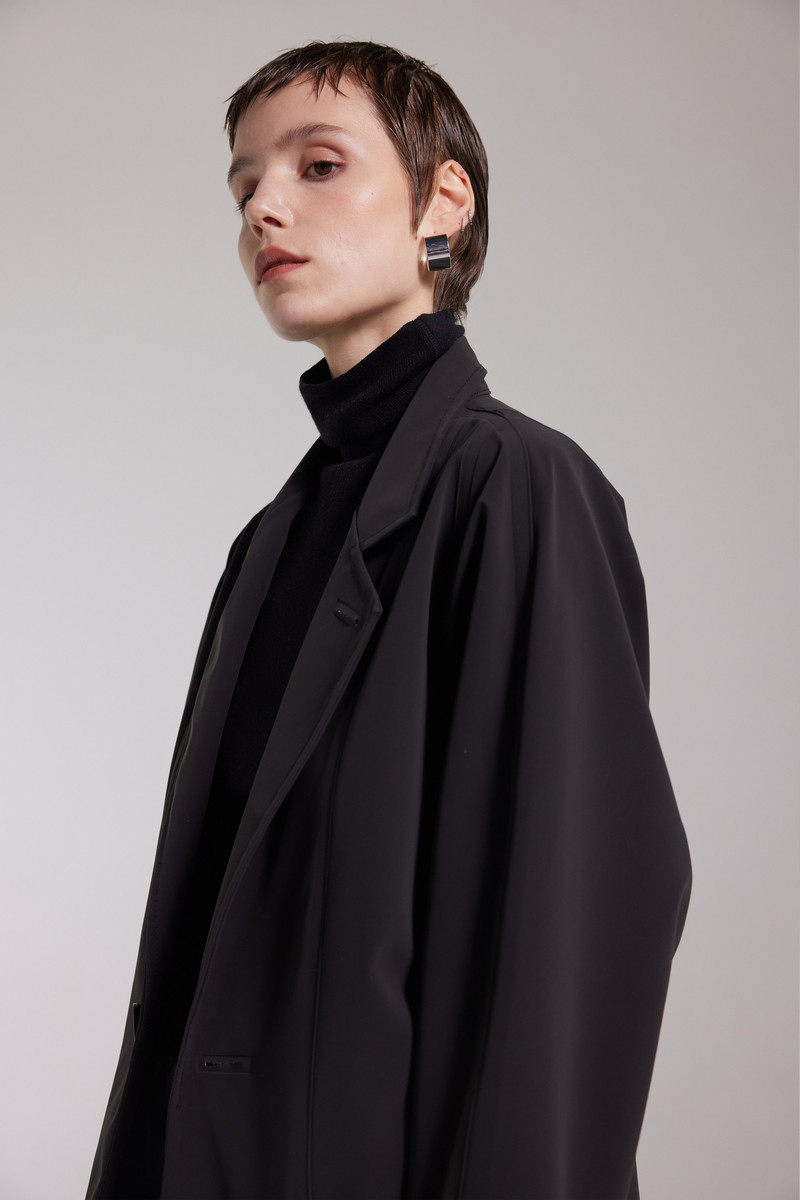 Stutterheim Moberg Matte Blazer Black outlook
