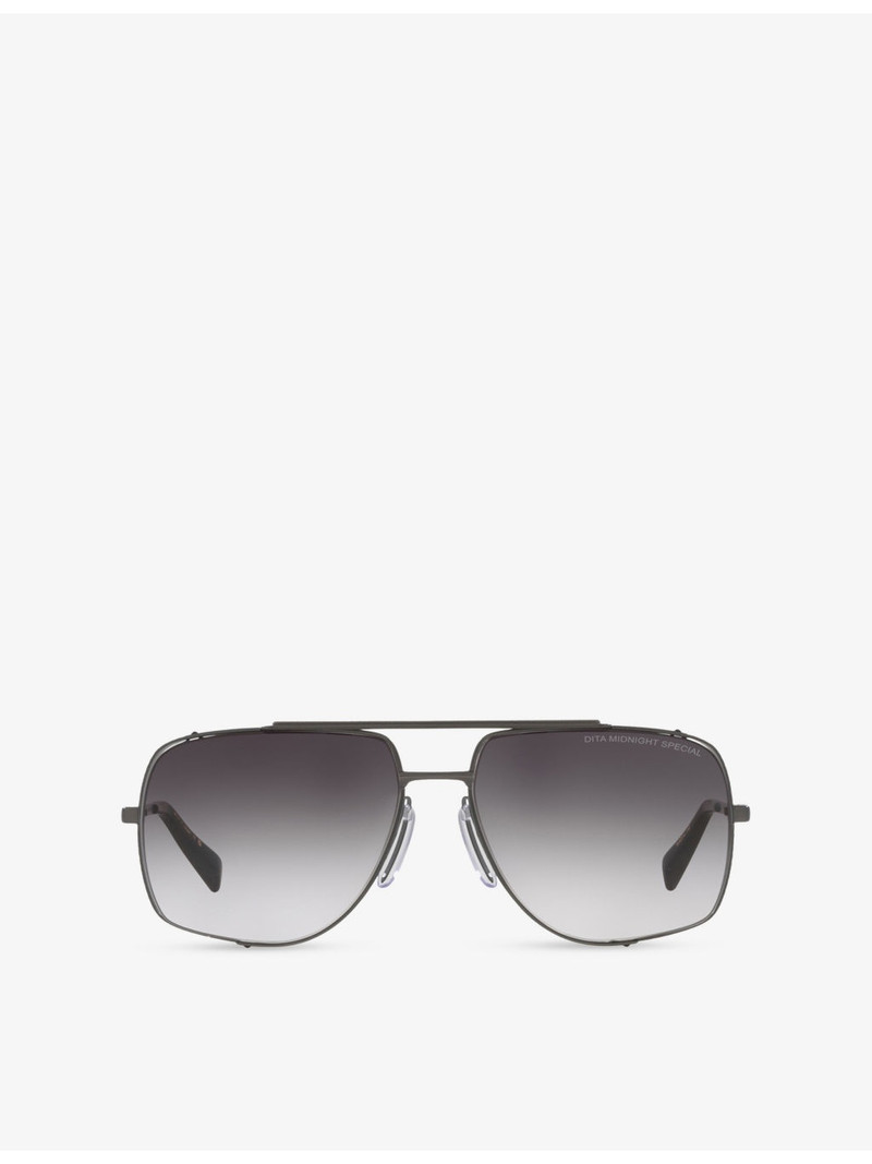 D4000449 MIDNIGHT SPECIAL DRX 2010 Square-Frame Titanium Sunglasses 1