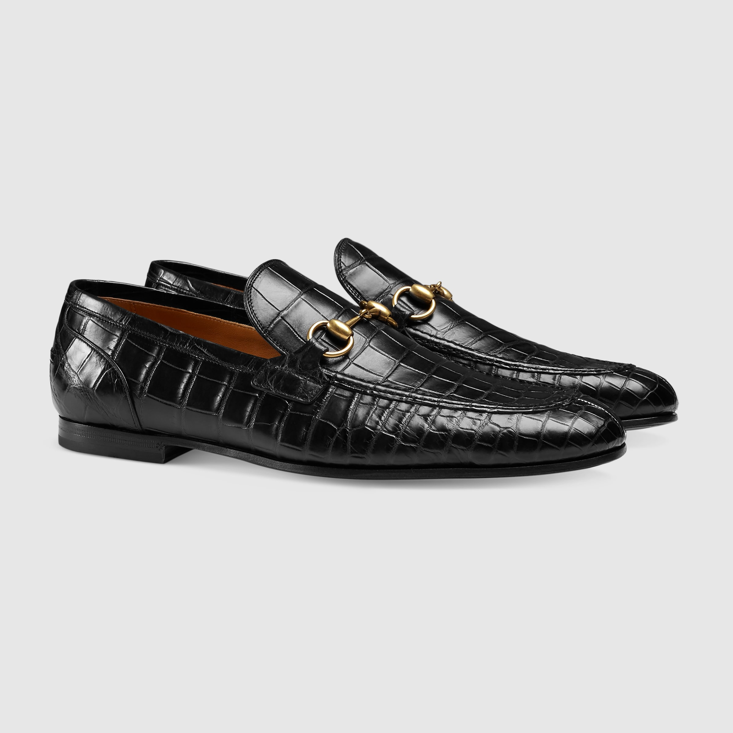 Men's Gucci Jordaan crocodile loafer - 2
