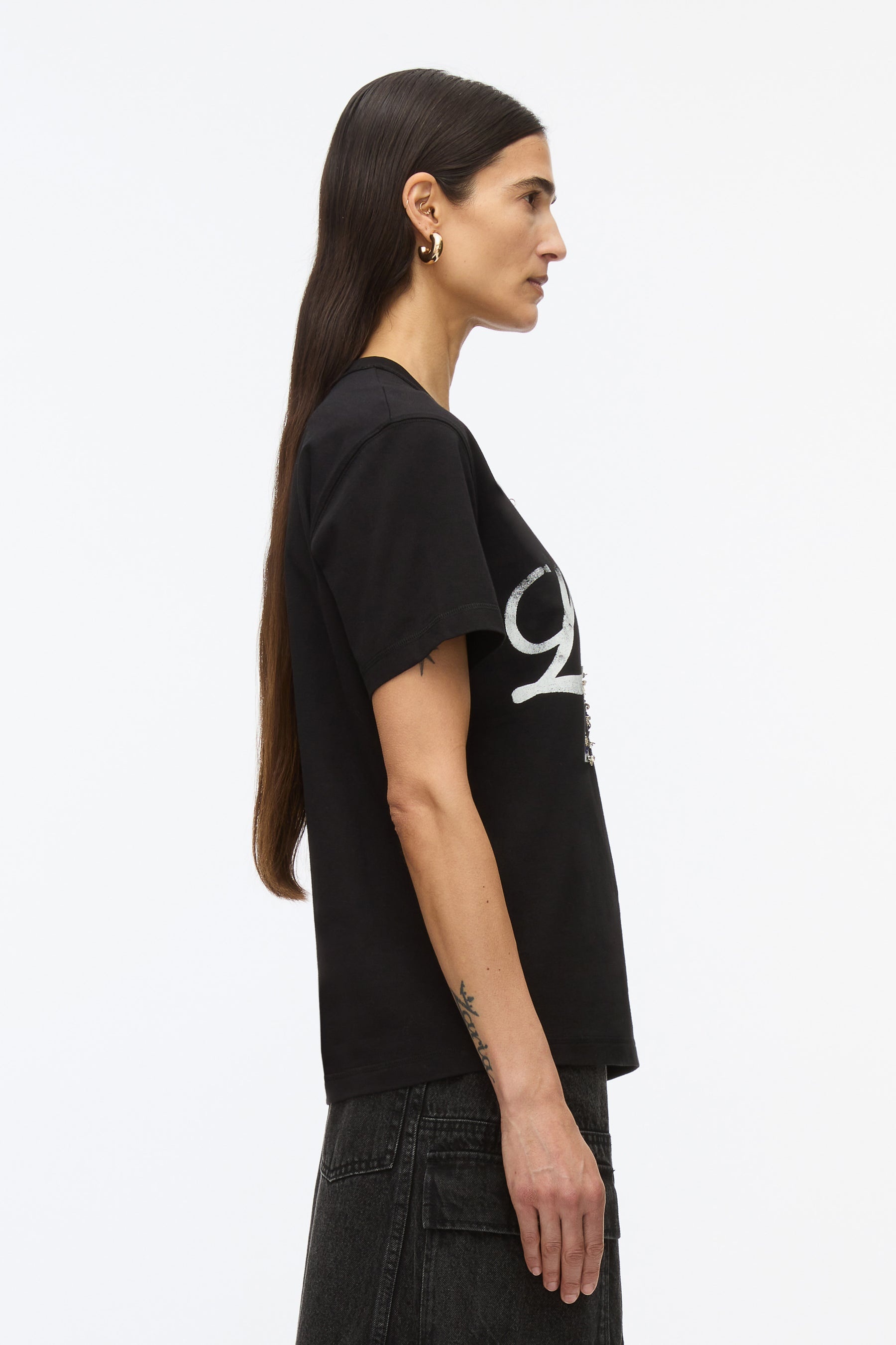 I Lov'd You Embroidered Tee - 3