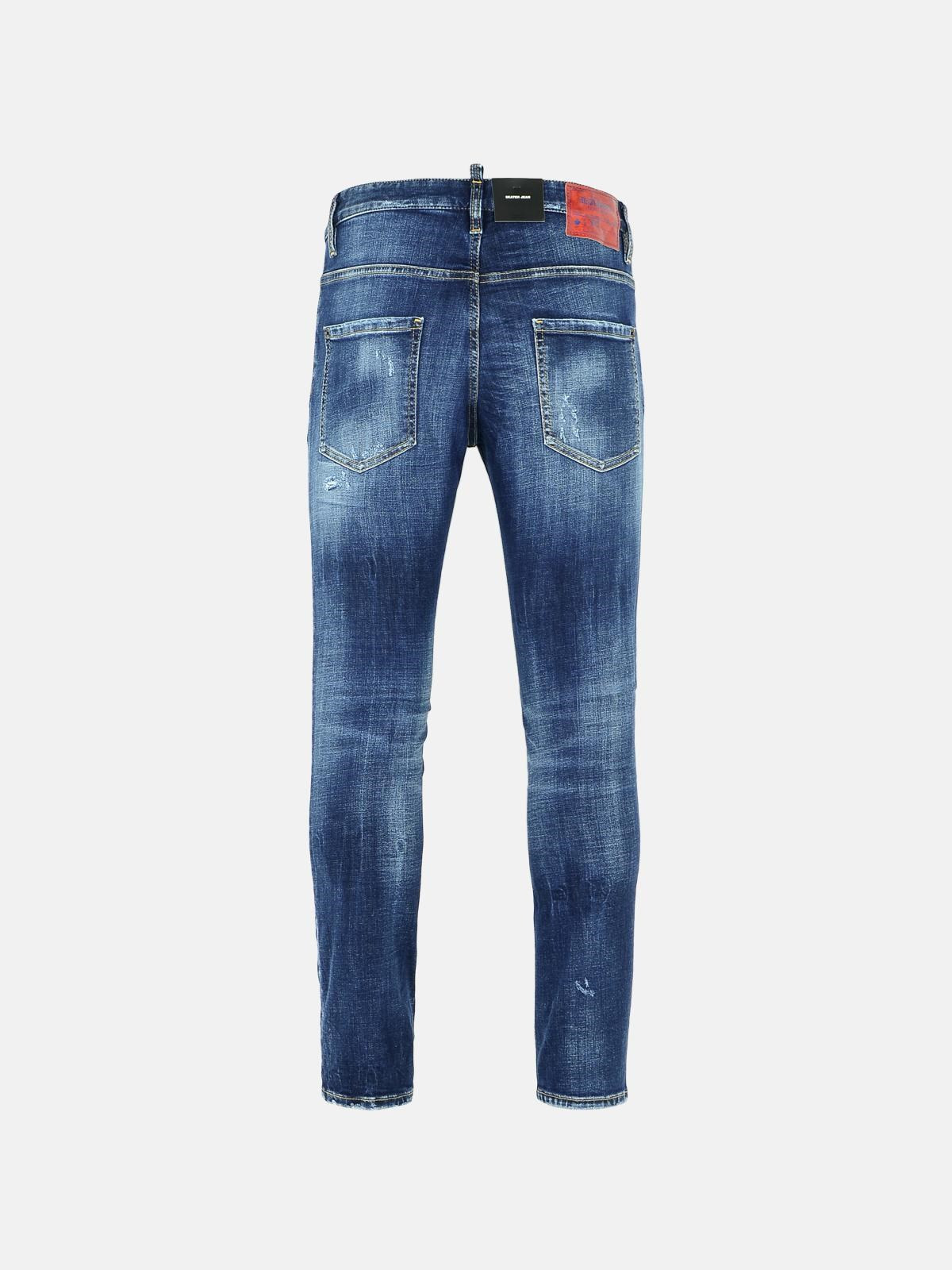 BLUE COTTON JEANS - 3