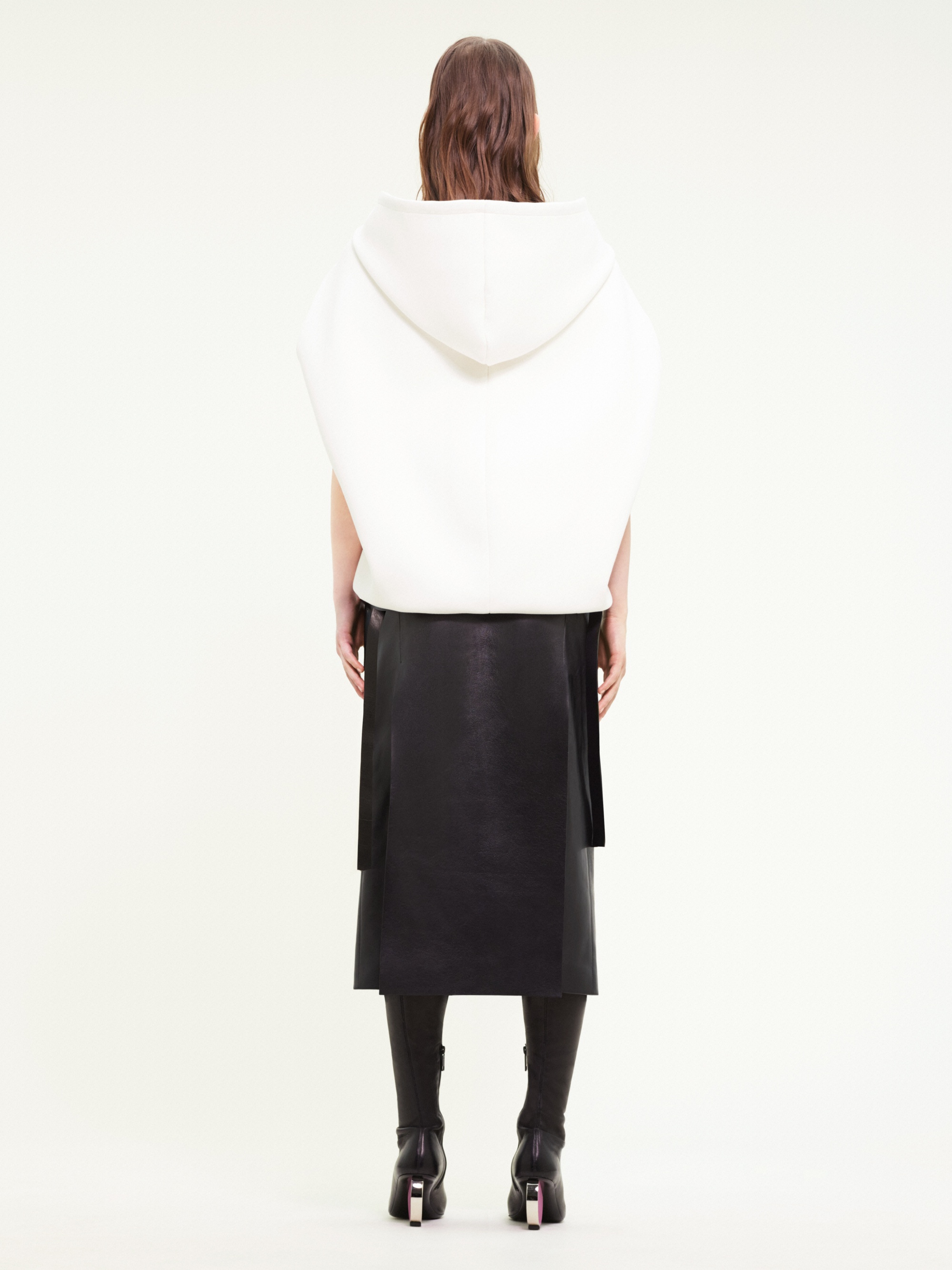 HOODIE SLEEVELESS SPACE FLEECE - 4