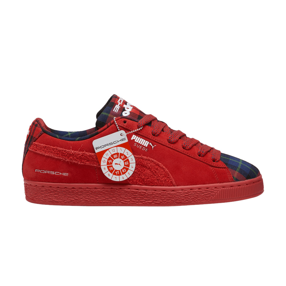 Porsche Legacy x Suede Classic 'Tartan - Redmazing' - 1