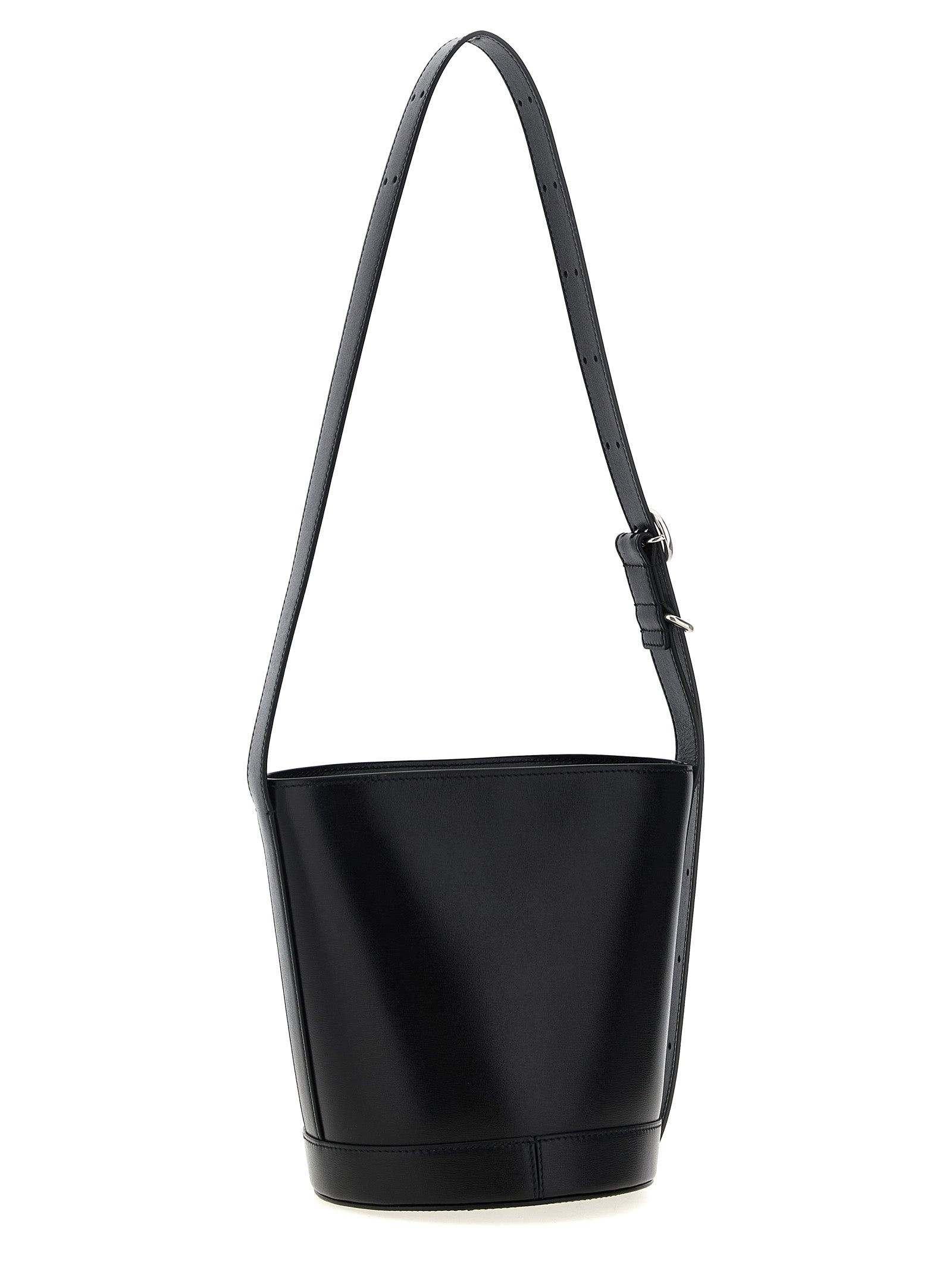 Cannolo Bucket Shoulder Bags Black - 2