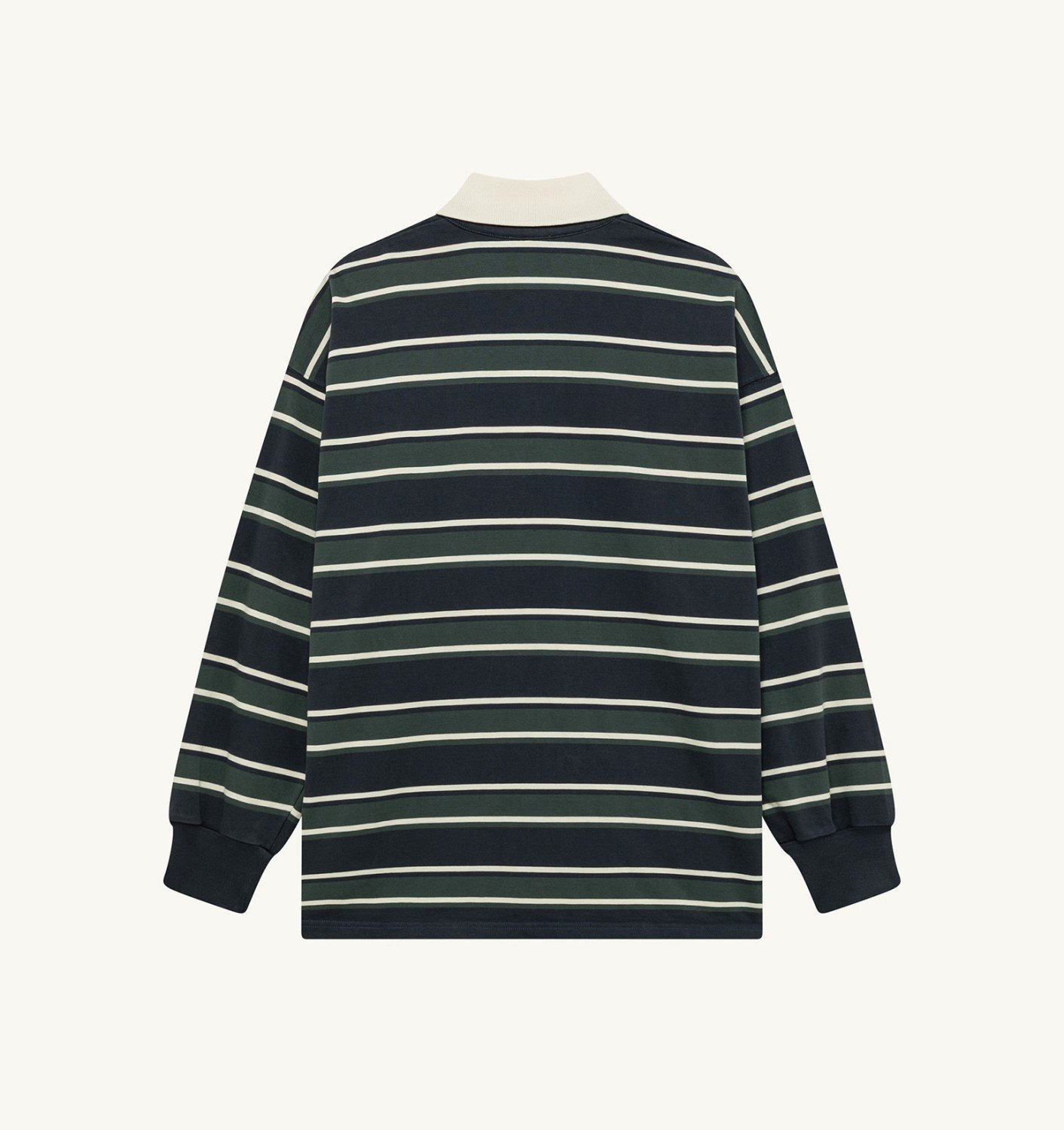UNISEX STRIPED RUGBY POLO - 4