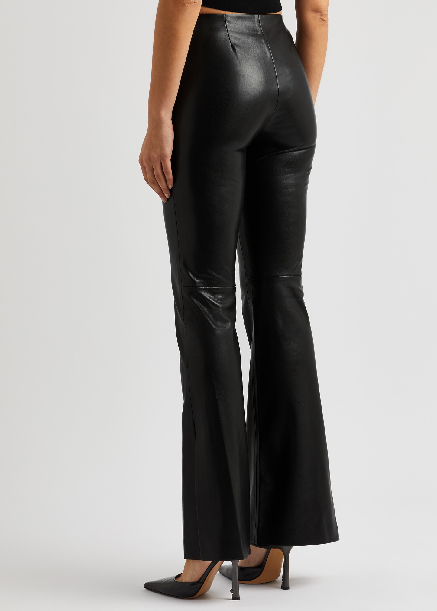 Tina faux leather trousers - 3