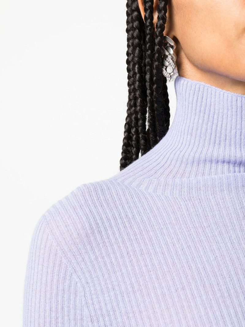 roll-neck long-sleeve jumper 5