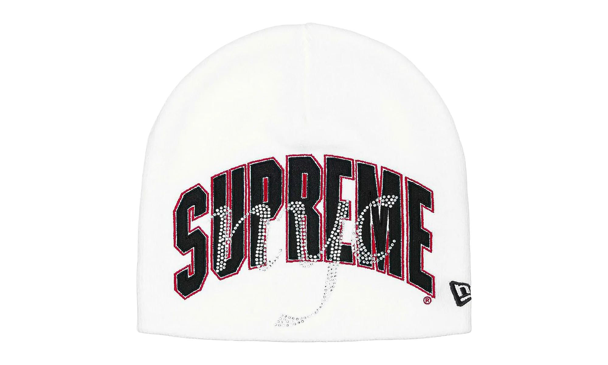 New Era® Rhinestone Beanie "SS26 - White" SU27983 - 1
