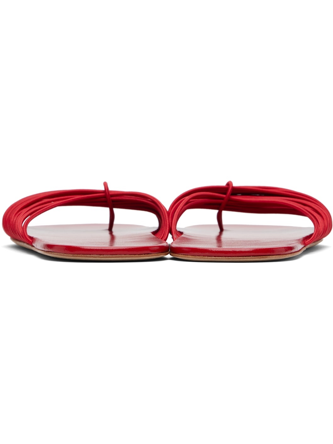 Red Sara Sandals - 2