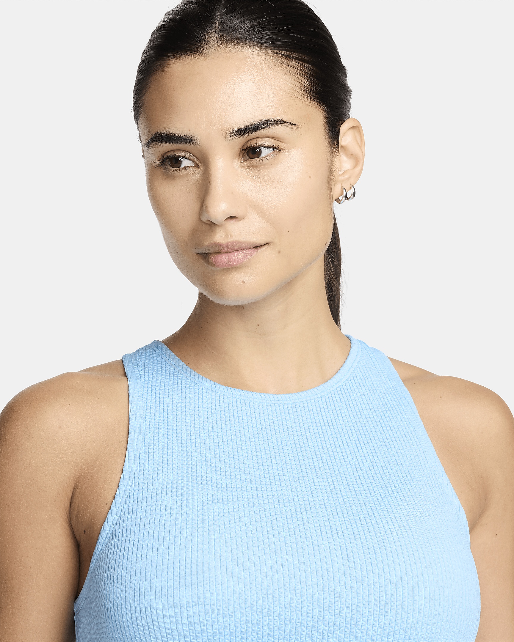 Nike Women's Swim Elevated Essential High-Neck Bikini Top - 3