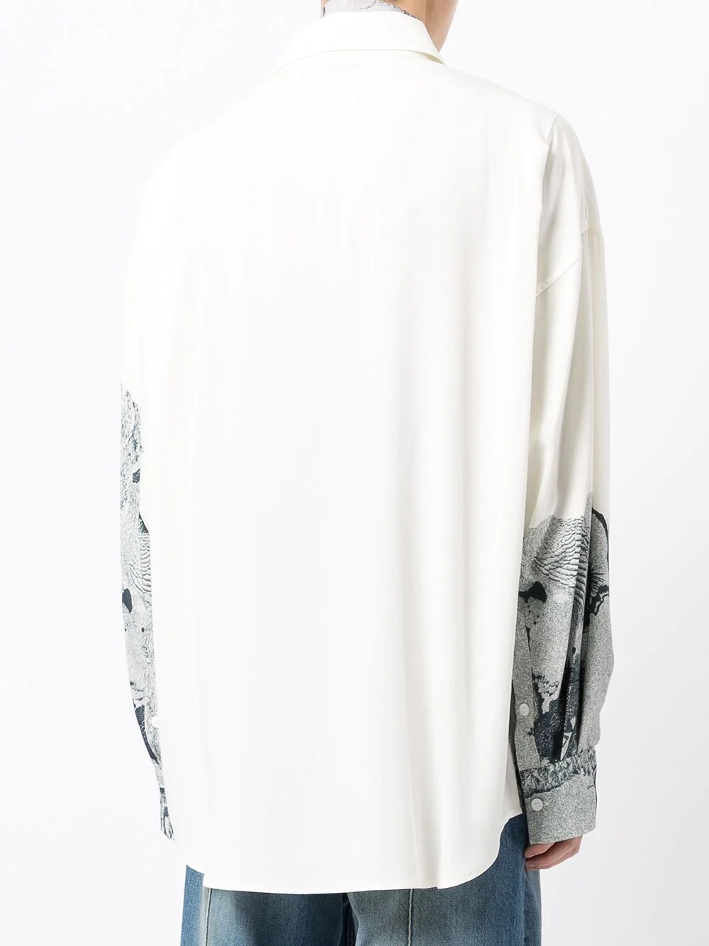 graphic-print long-sleeve shirt - 4