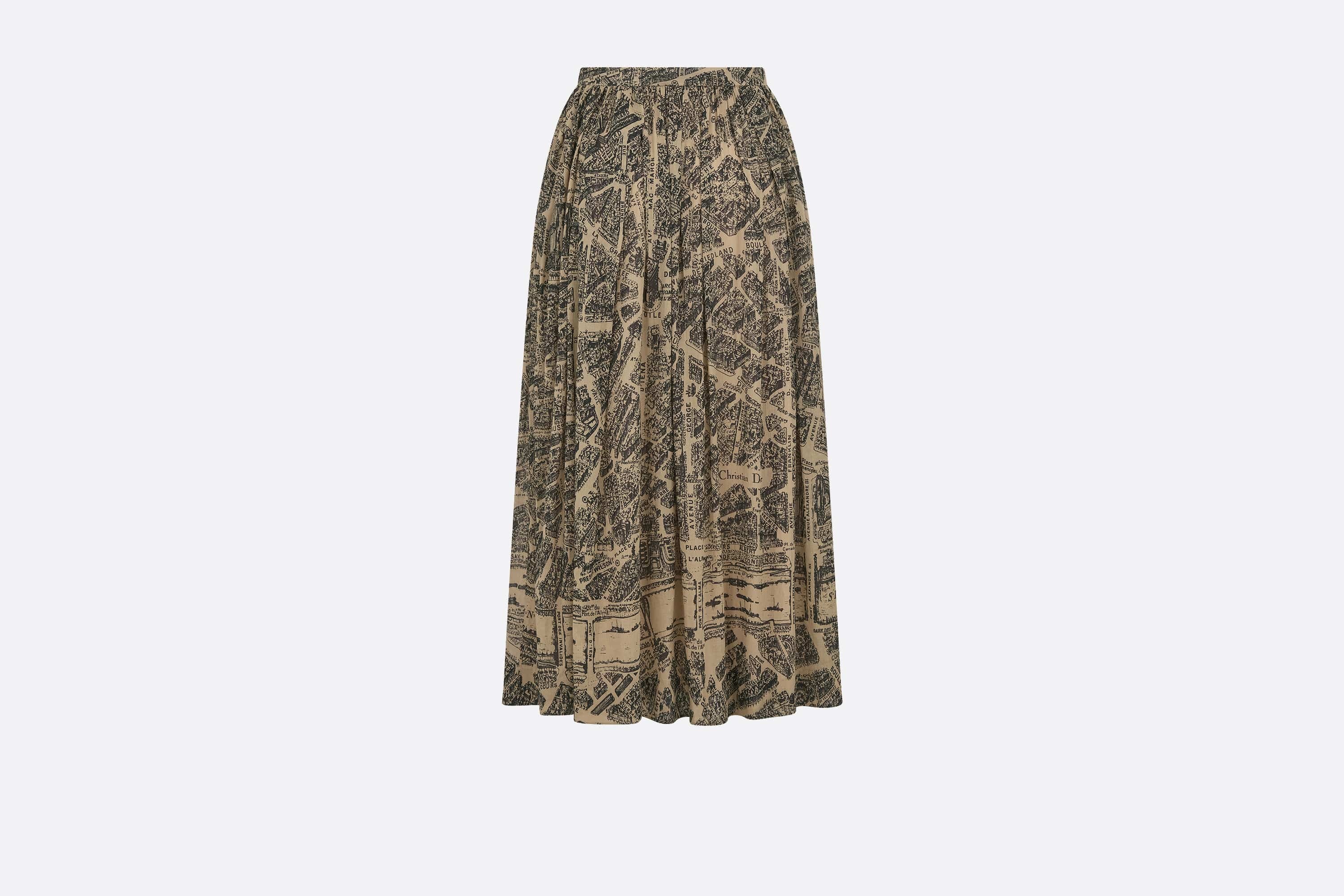 Mid-Length Pleated Skirt - 2