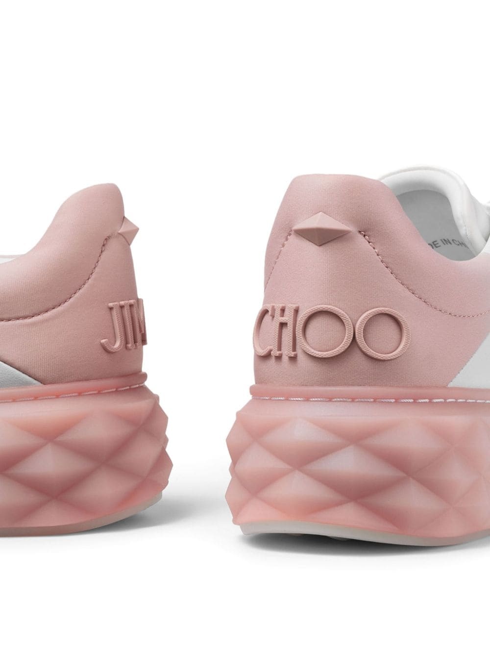 Diamond Maxi leather sneakers - 5