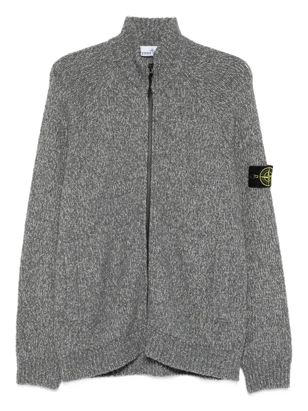 STONE ISLAND - Men Essential Crew Neck Cardigan - 5