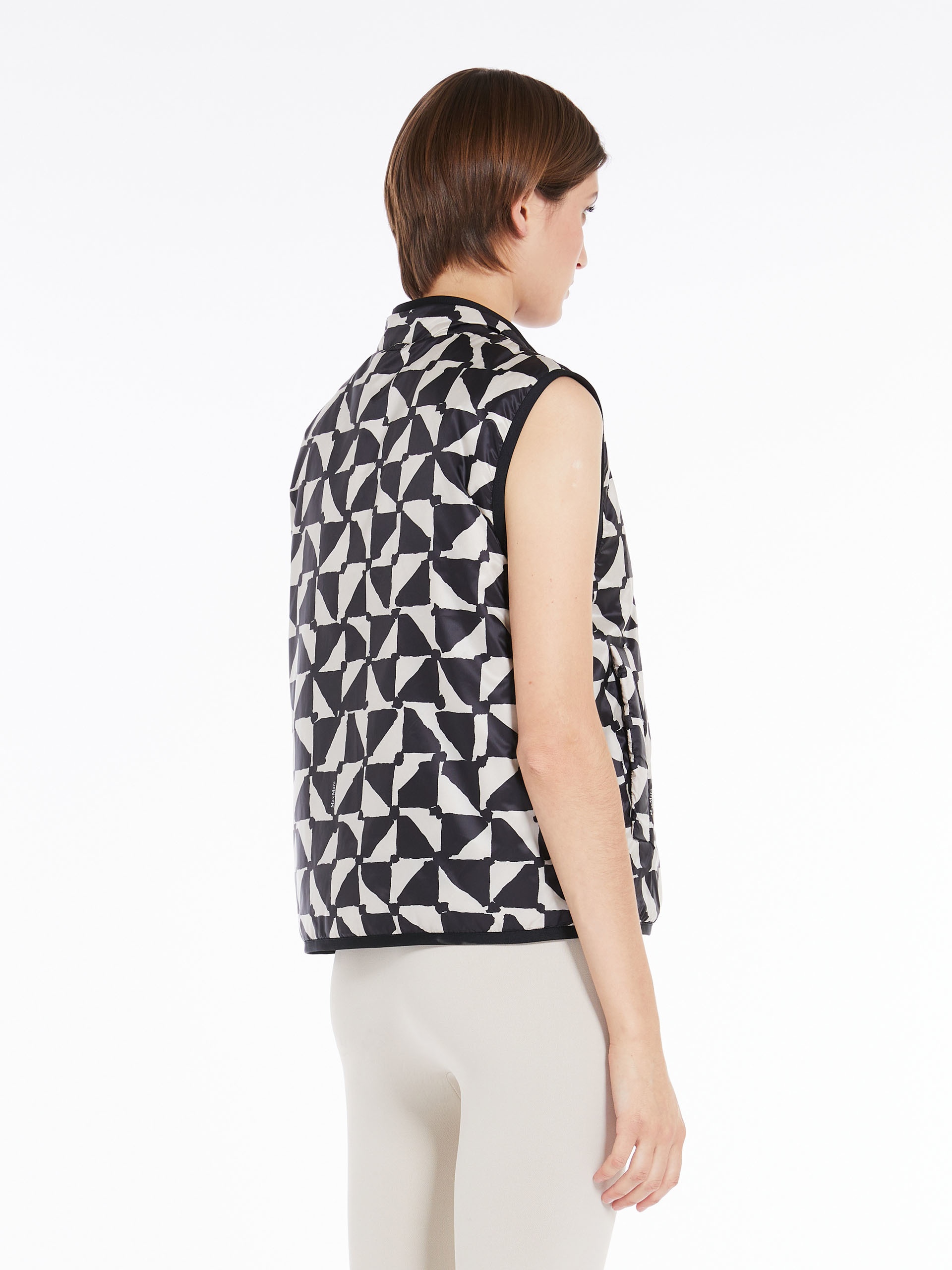 LILY Reversible gilet in water-resistant fabric - 4
